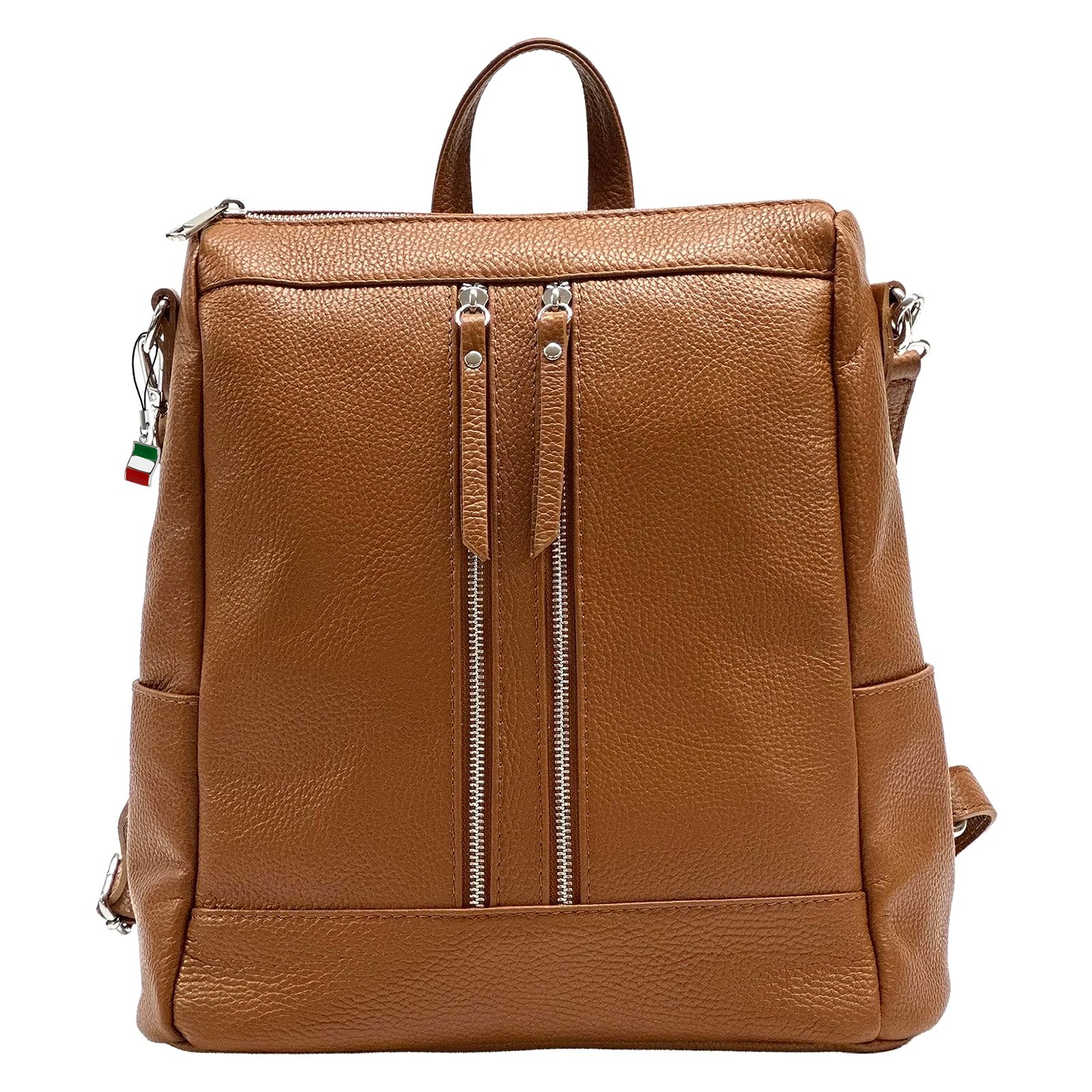 Florence Rucksack Damen Echtleder Cityrucksack braun ORF100C