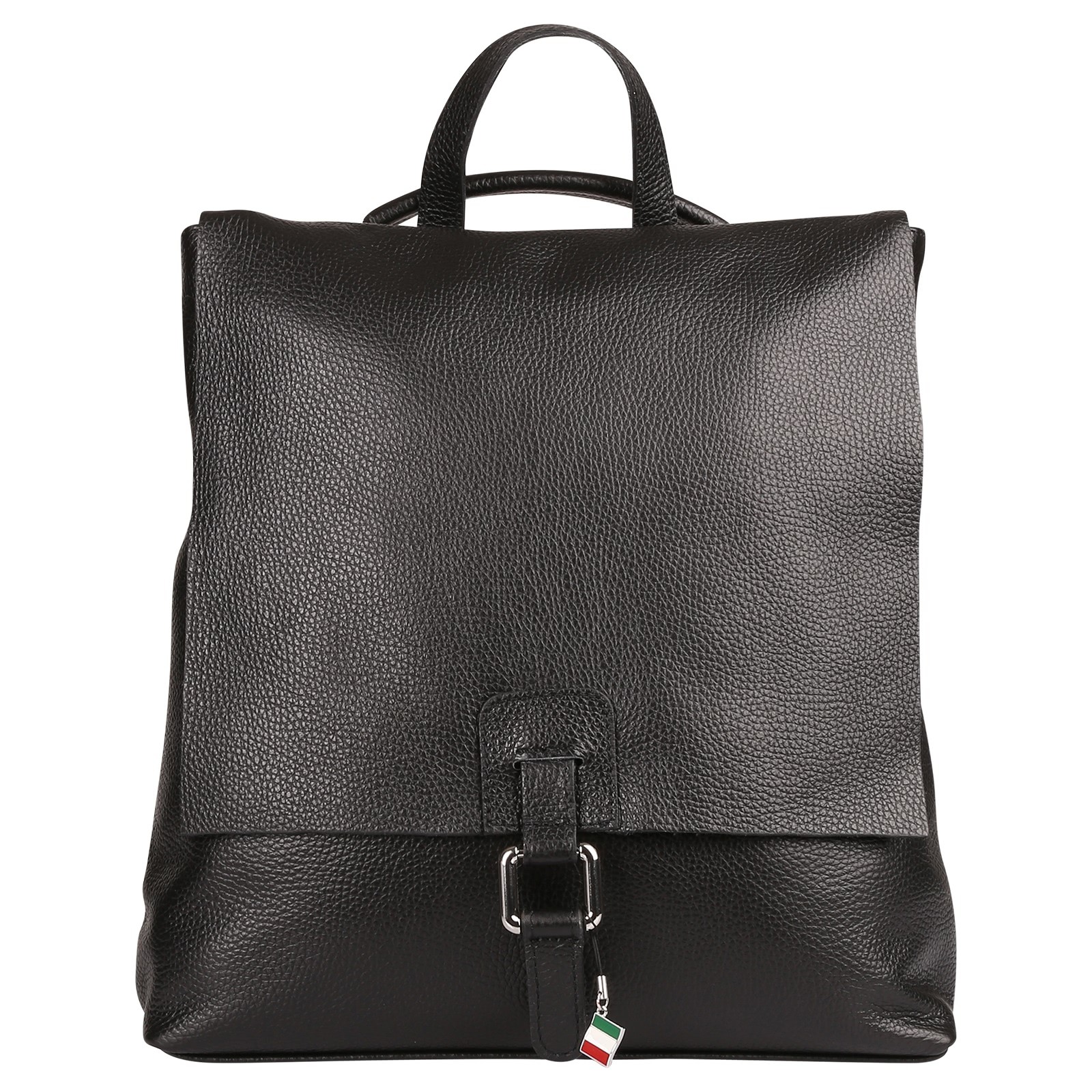 Florence Rucksack Damen Echtleder Cityrucksack schwarz ORF101S1