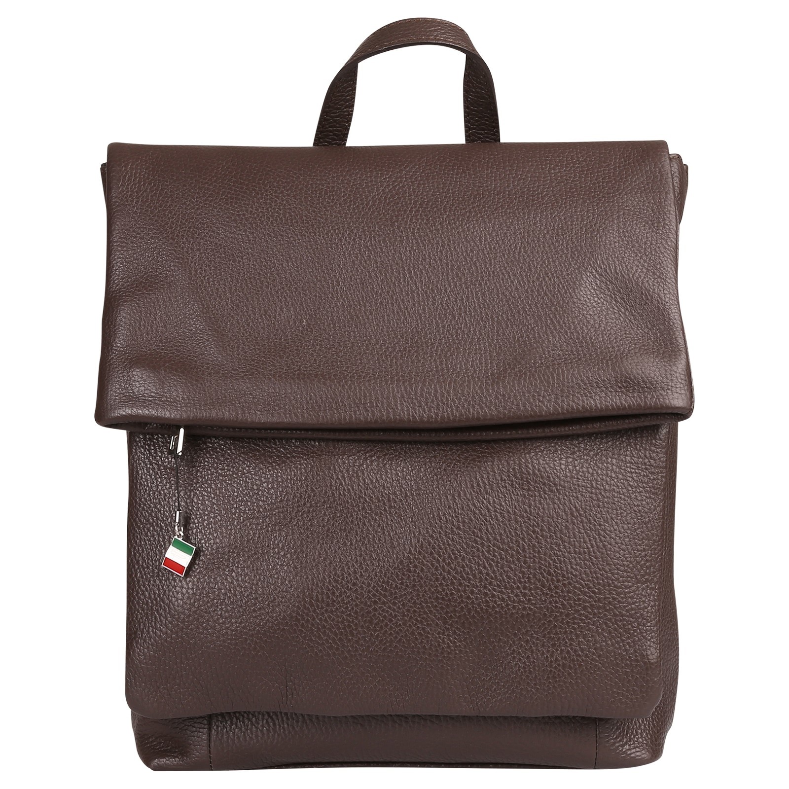 Florence Rucksack Damen Echtleder Cityrucksack dunkelbraun ORF102N6