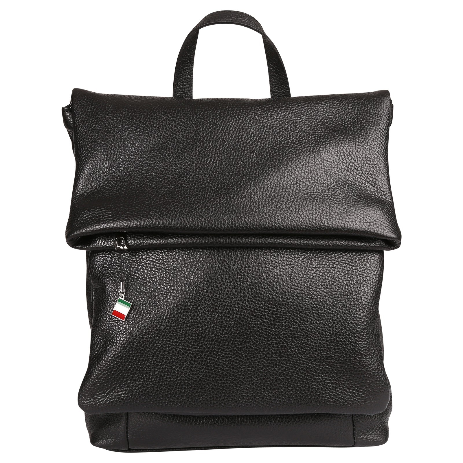 Florence Rucksack Damen Echtleder Cityrucksack schwarz ORF102S1