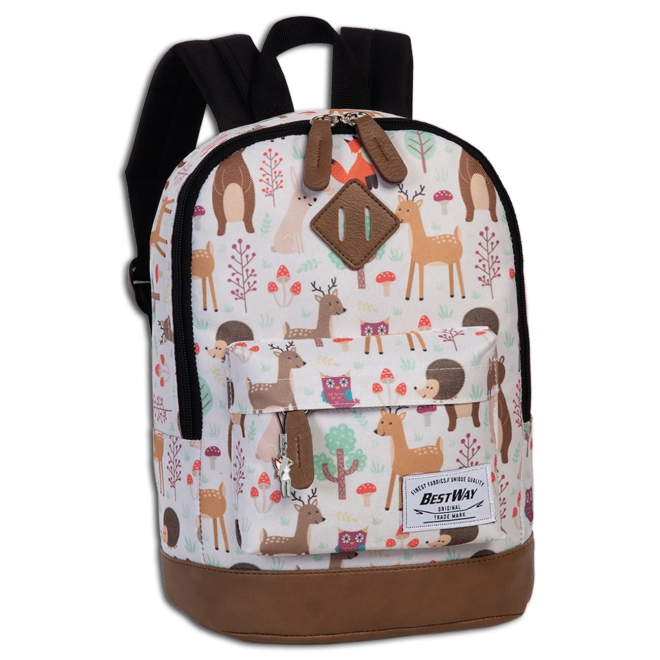 Bestway Original Campus Kids Kinderrucksack braun Waldtiere ORI100C