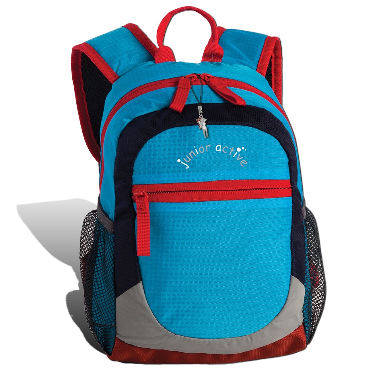 Fabrizio sportlicher Kinderrucksack Junior Active blau rot 5,5 Liter ORI200B