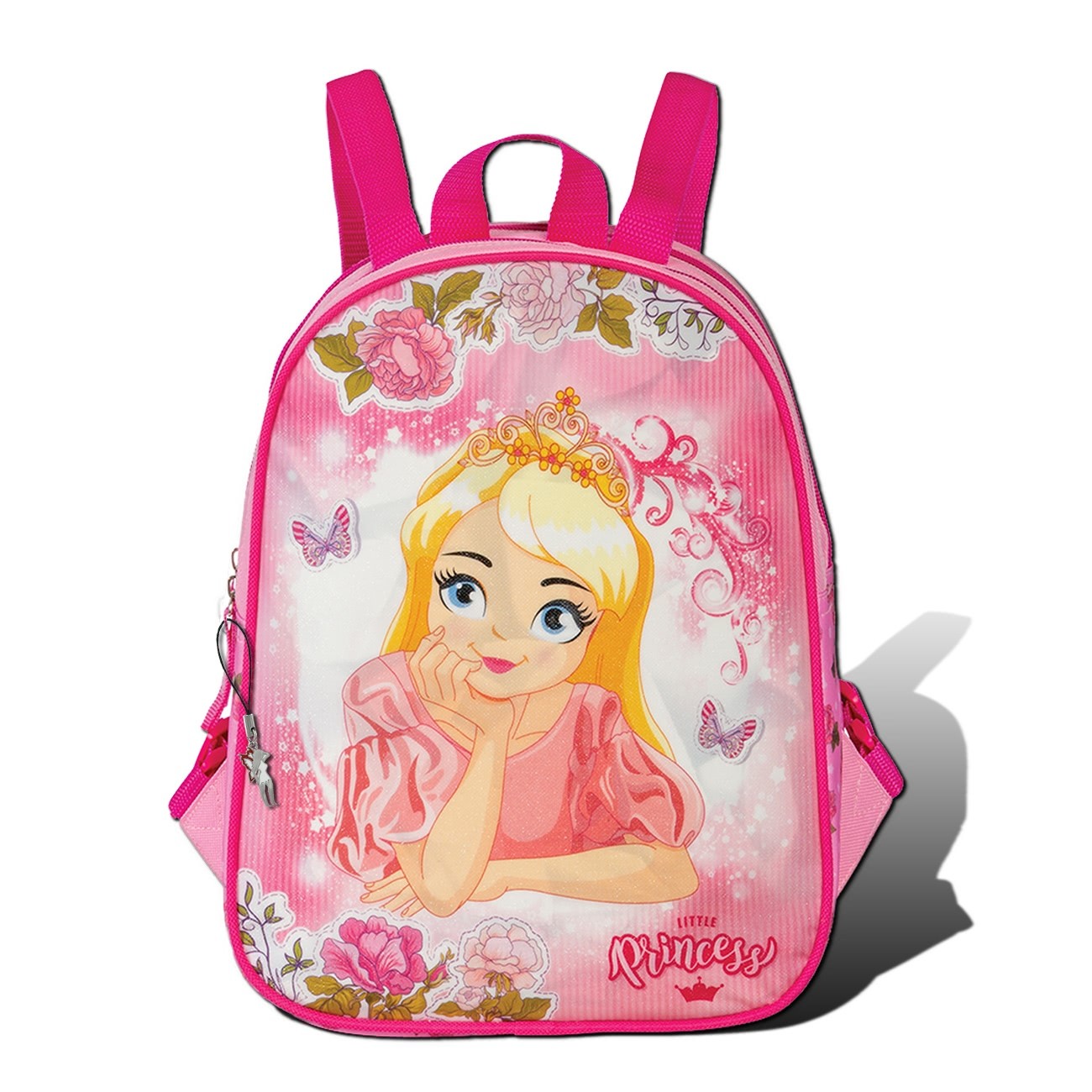 Fabrizio Wende-Kinderrucksack mit zwei Motiven rosa Prinzessin Katze ORI210A