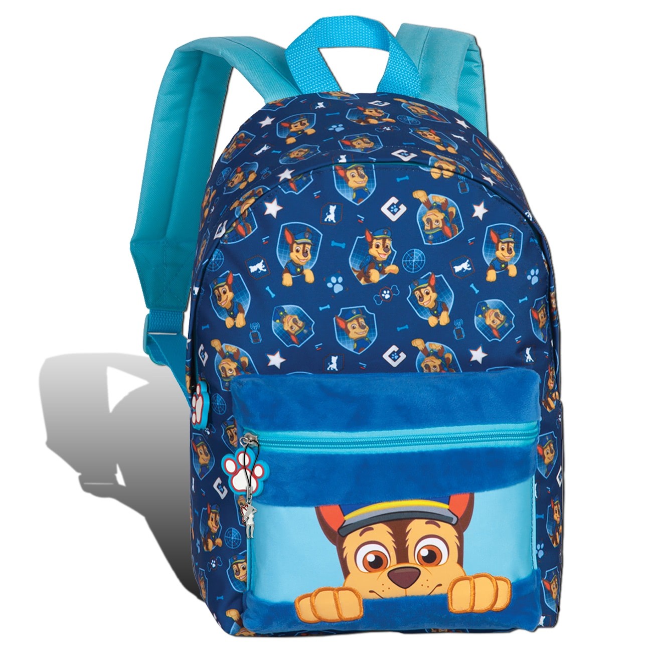 Fabrizio Paw Patrol Chase Kinderrucksack Freizeitrucksack Polyester blau ORI214B