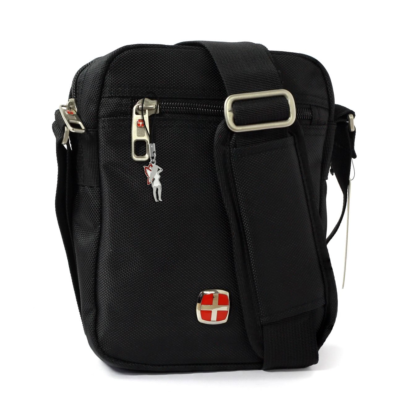 New Bags schwarz Herrentasche Polyester Messenger Bag OTD204S