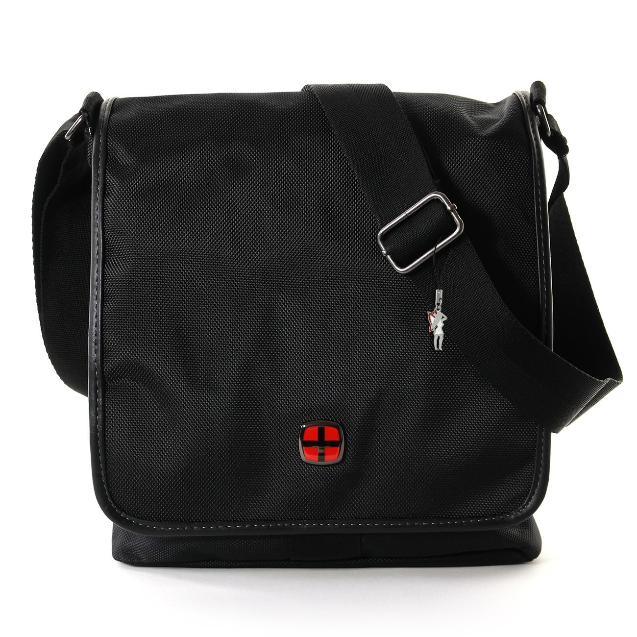 New Bags Business MessengerBag schwarz Polyester Umhängetasche Crossover OTD211S