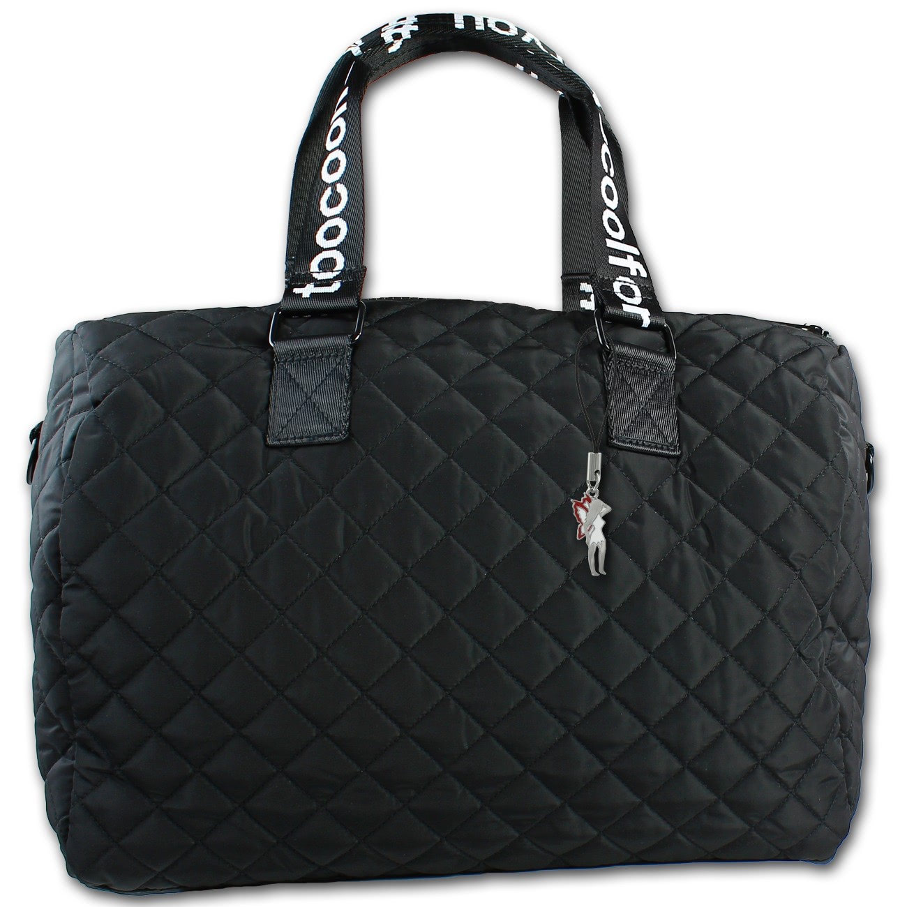 New Bags gesteppte Bellevory Sport Reisetasche schwarz Gepäcktasche OTD2210S