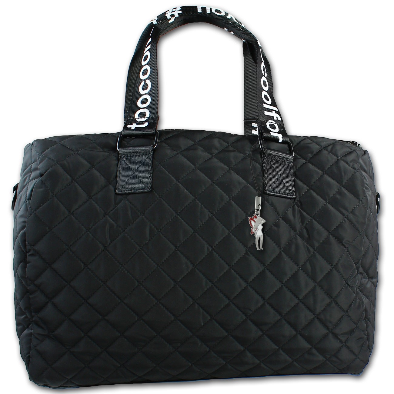 New Bags gesteppte Bellevory Sport Reisetasche schwarz Gepacktasche OTD2210S