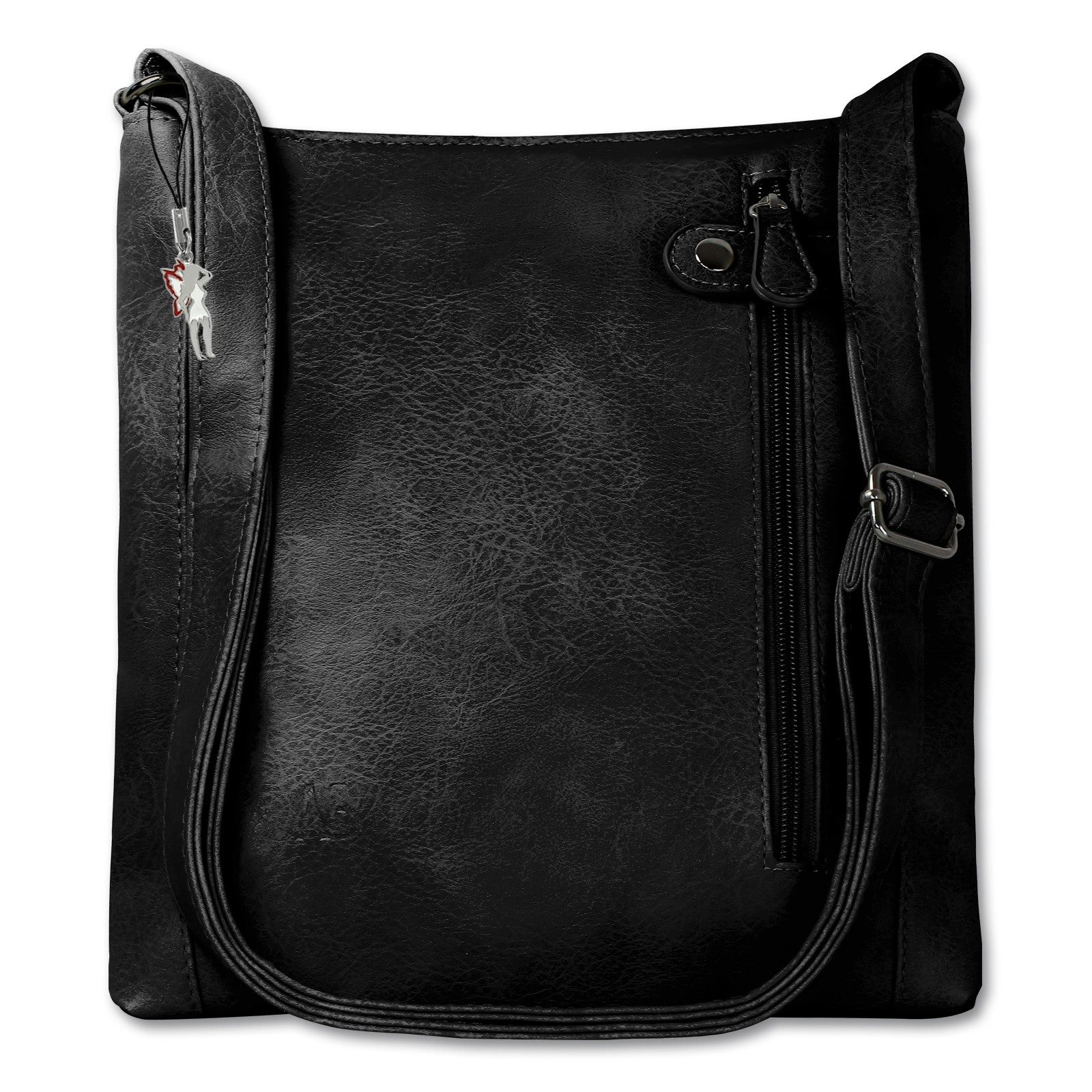 New Bags Handtasche PU schwarz Schultertasche OTD320S