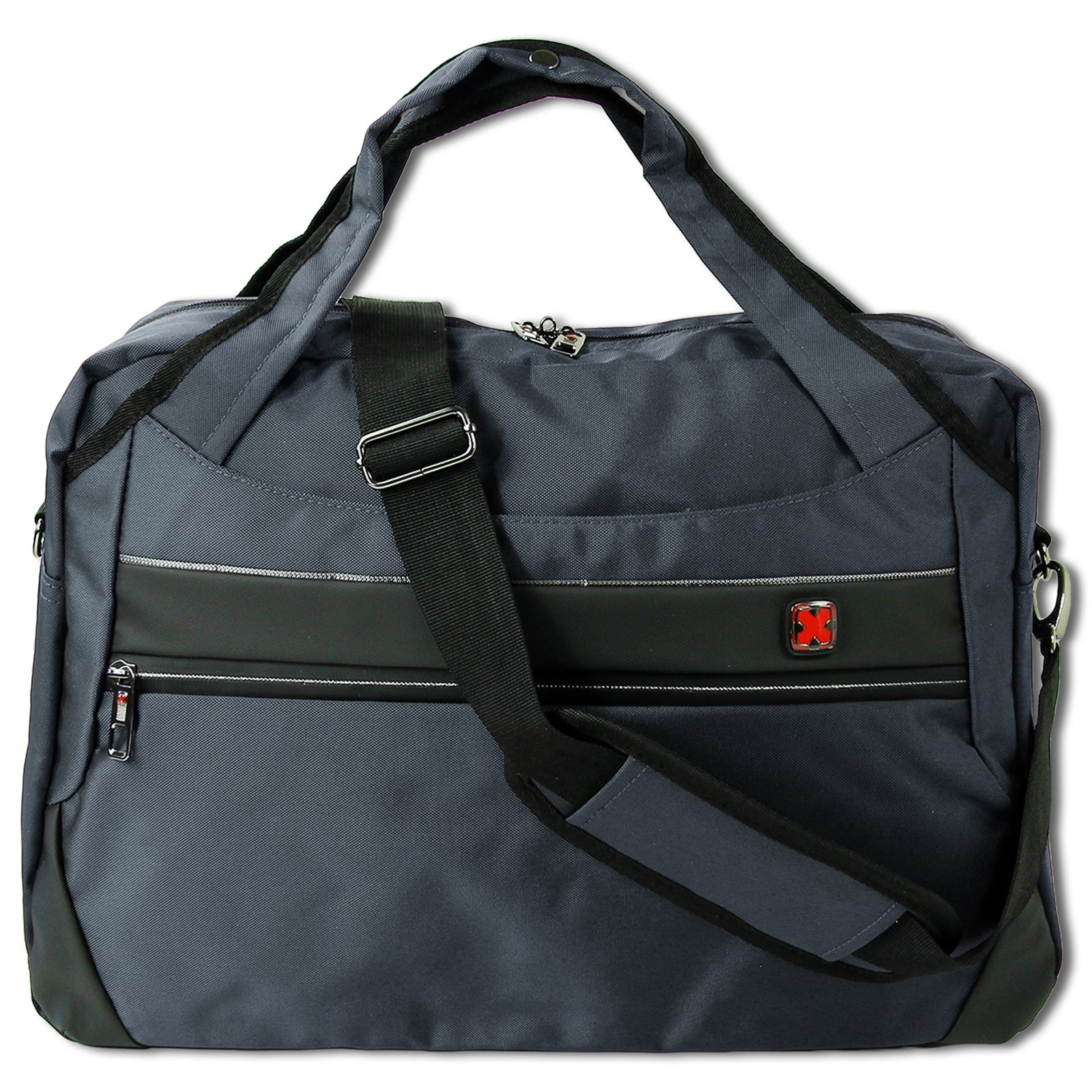 Travel N Meet Reisetasche, Sporttasche Spinnstoff grau Weekender OTD4211K