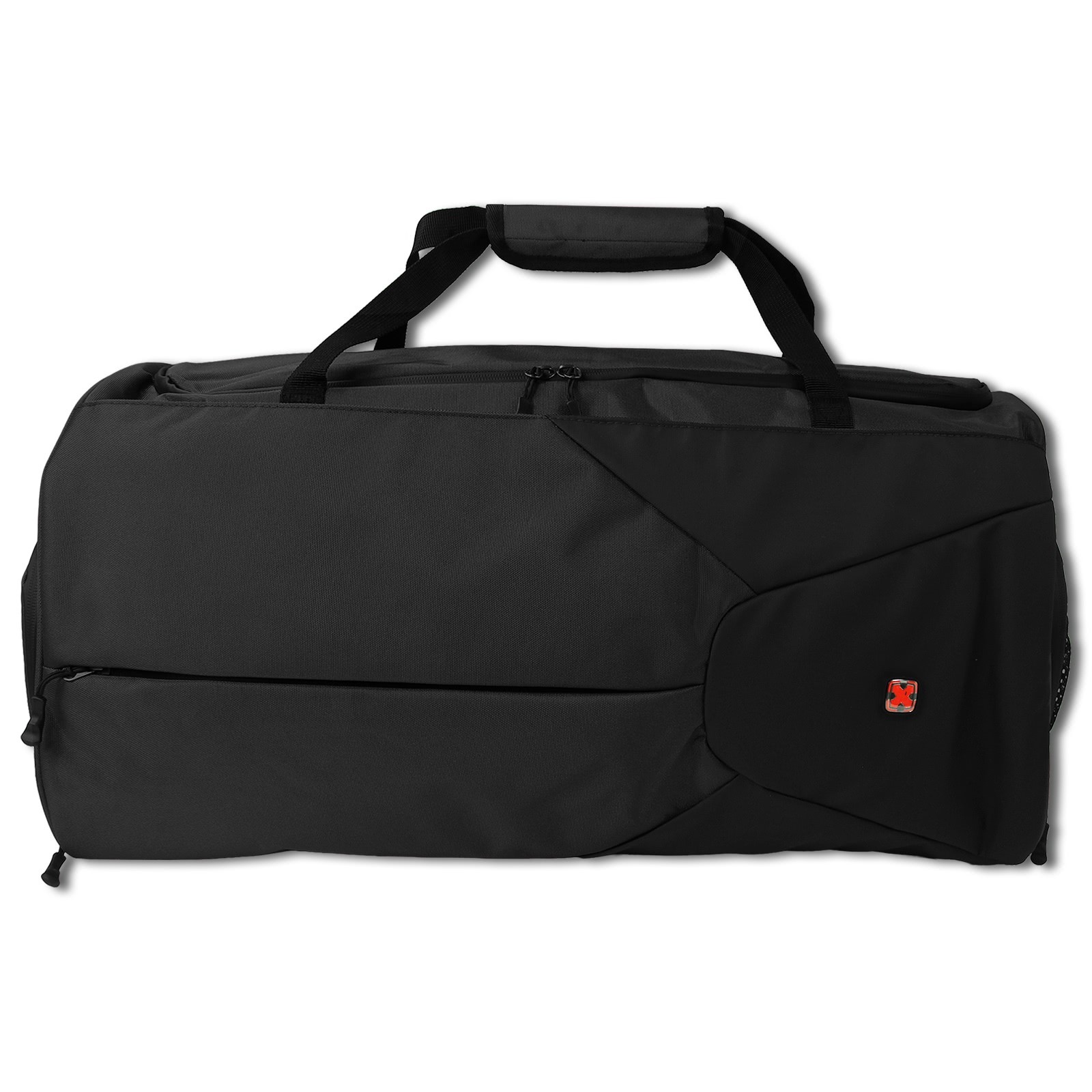 Travel N Meet Sporttasche, Reisetasche Spinnstoff schwarz Weekender OTD4217S