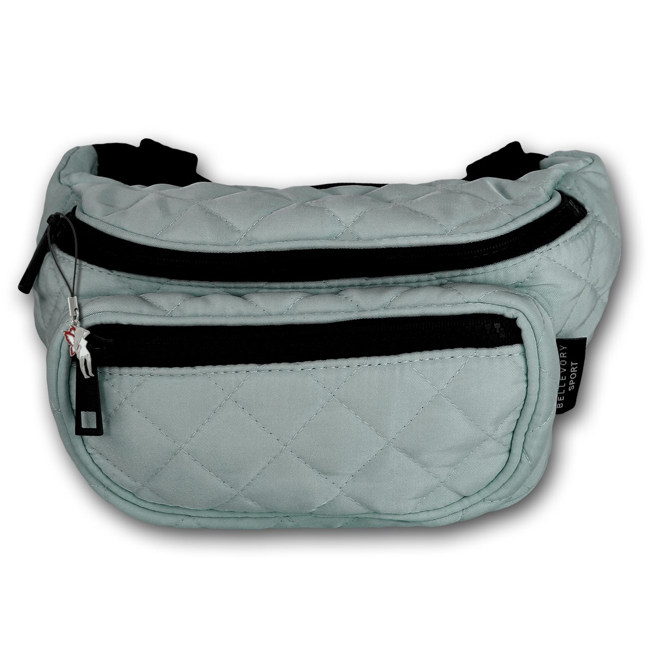 New Bags sportliche gesteppte Gürteltasche - too cool for you - grau OTD5026K