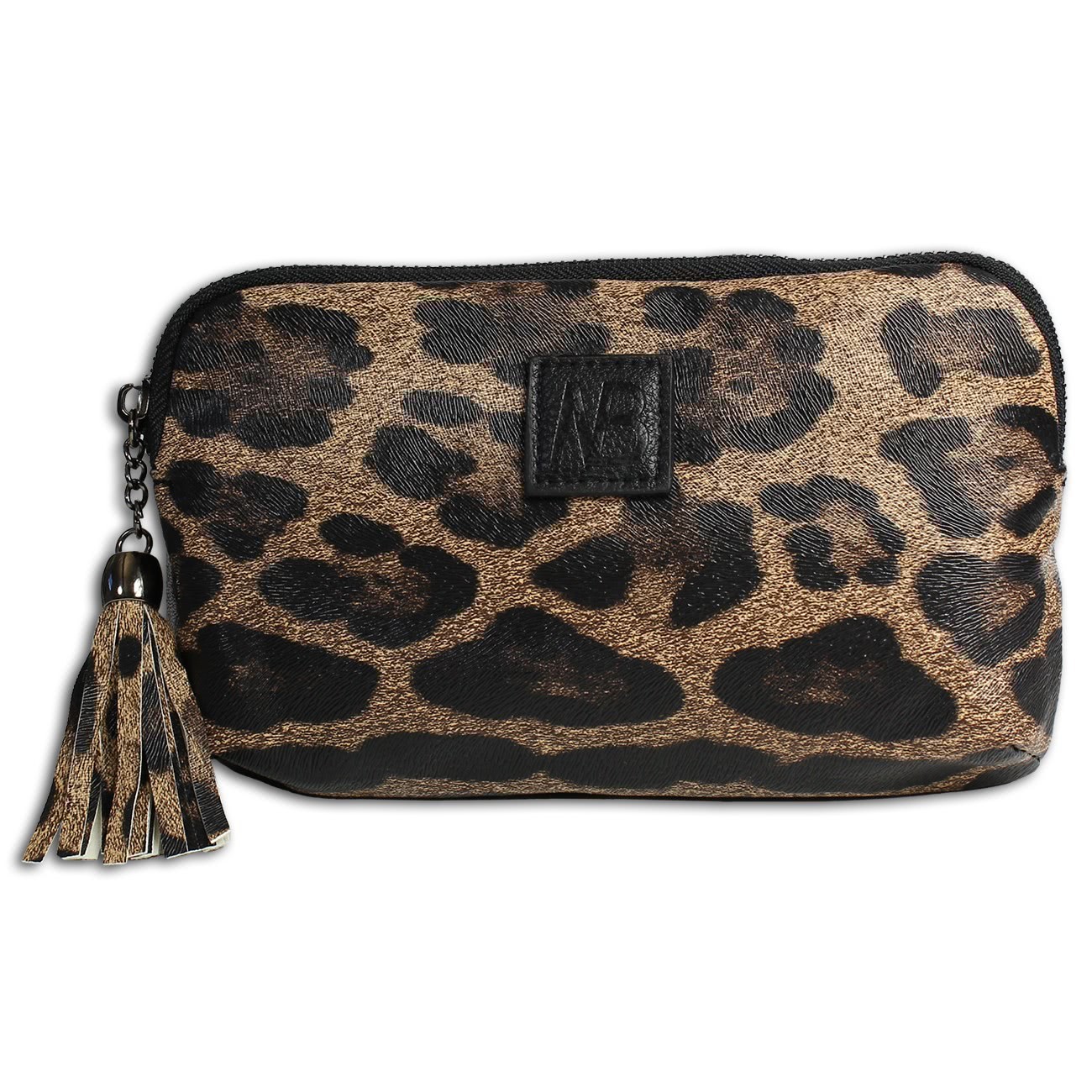 New Bags Gürteltasche Kunstleder Leo-Print Bauchtasche braun schwarz OTD5030N
