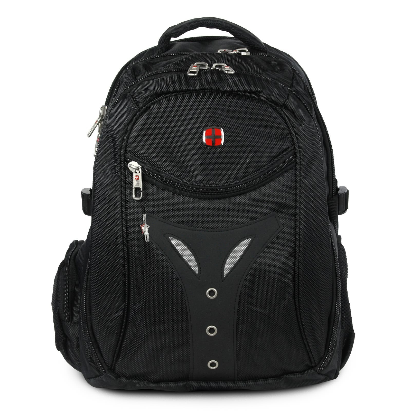 Rucksack, Notebooktasche Polyester schwarz Laptoprucksack New Bags OTD601S