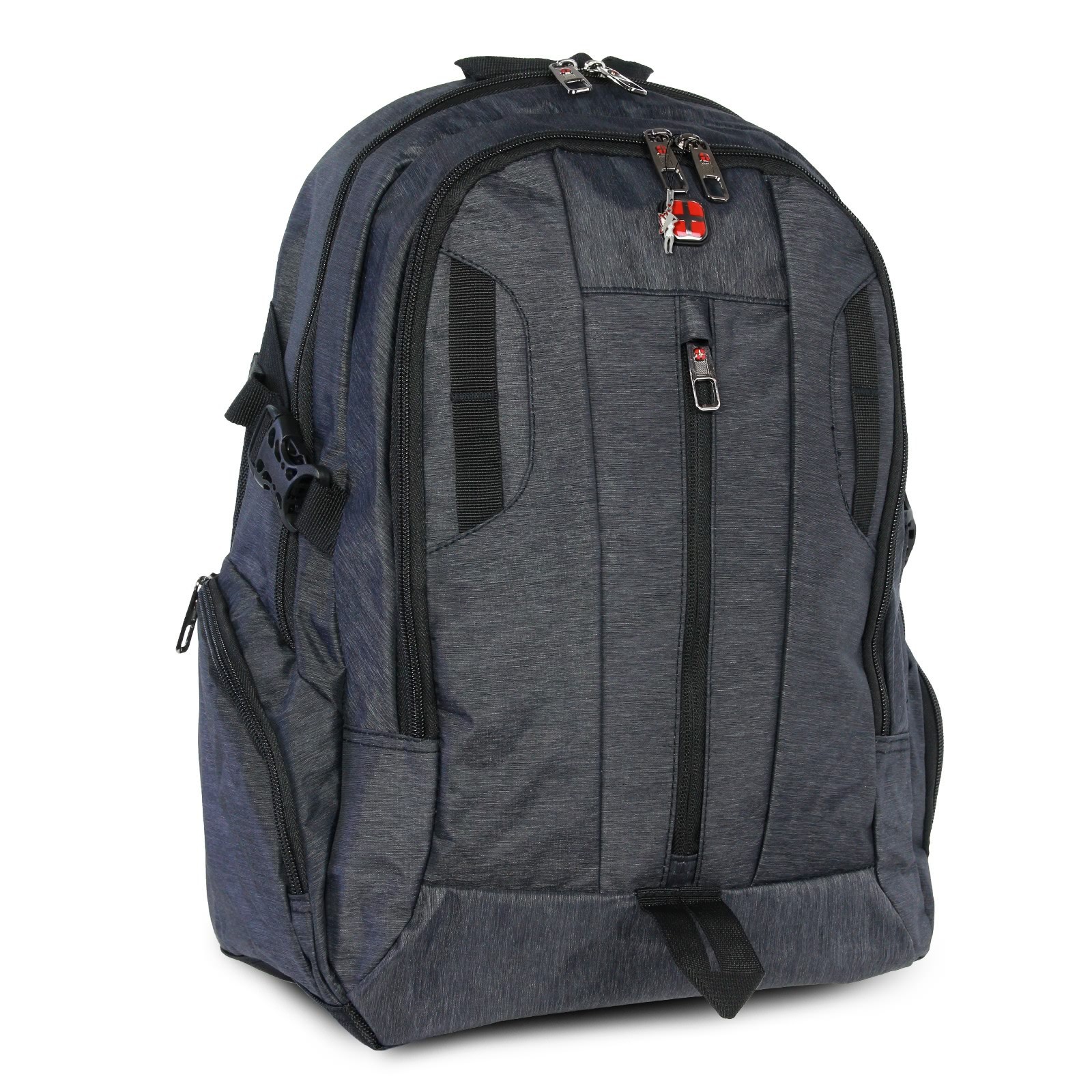 New Bags Rucksack, Notebooktasche Polyester grau Laptoprucksack OTD606S