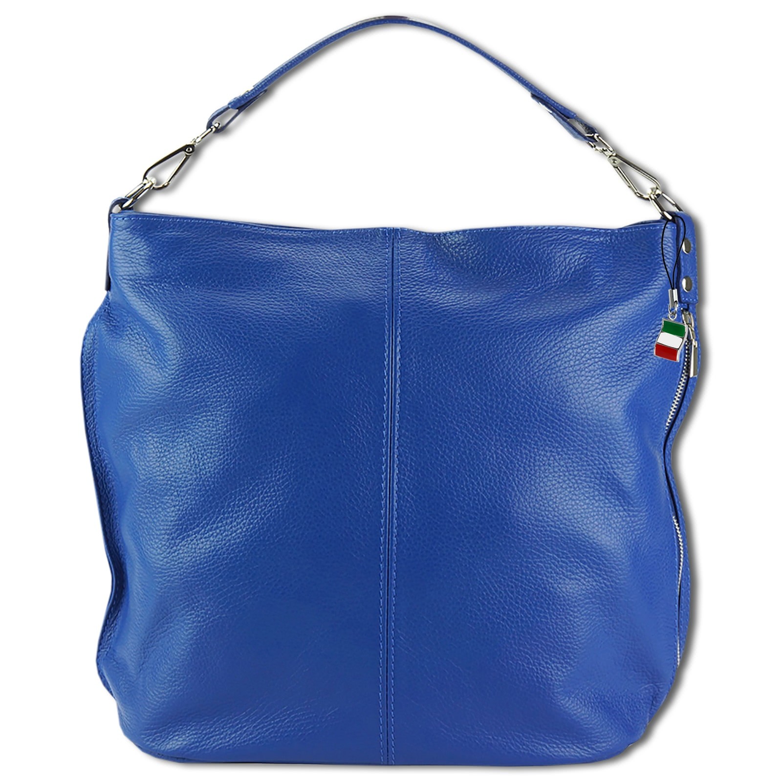 Florence Echtleder Hobo Bag Damen blau OTF138B