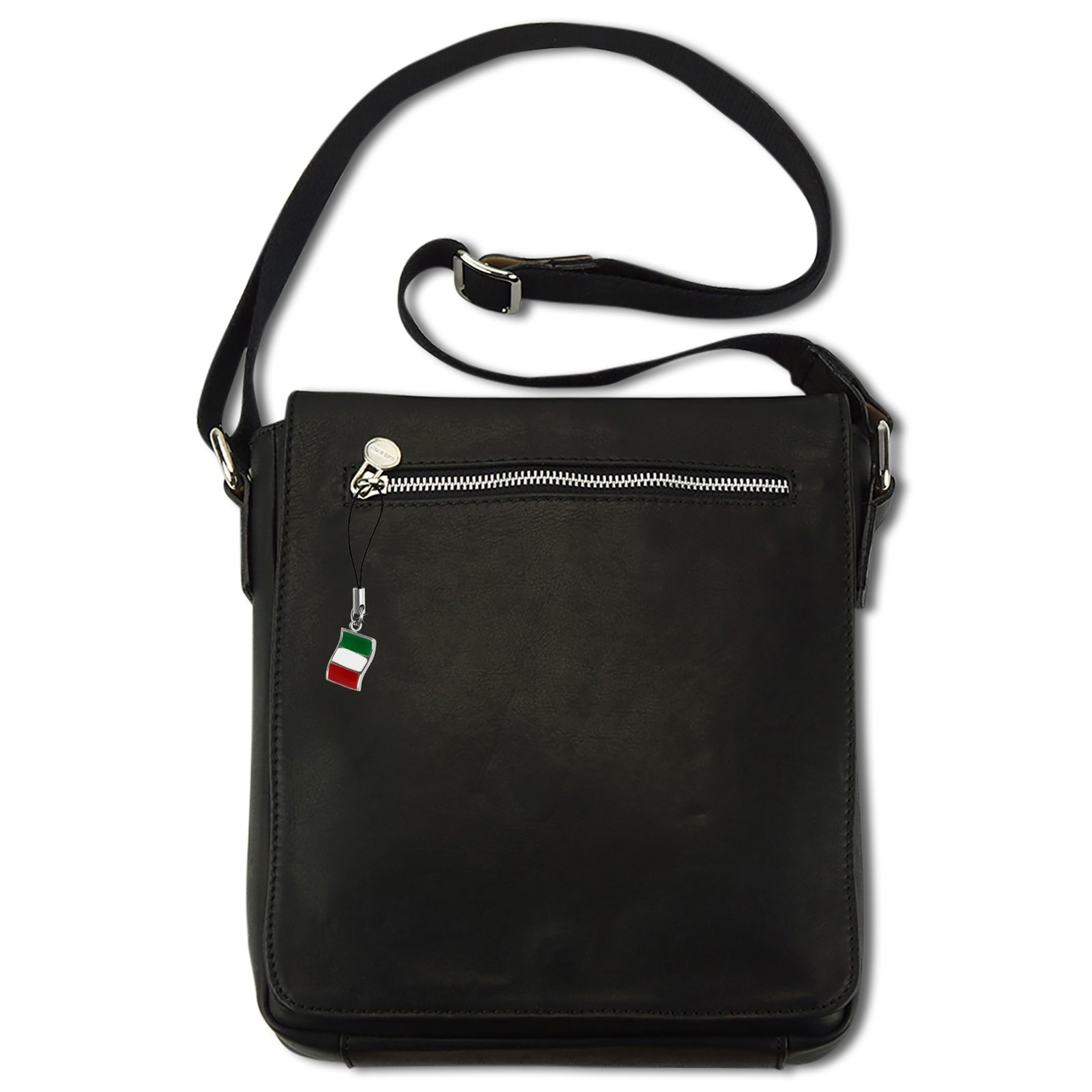 Florence Herren Tasche Echtleder schwarz OTF146S