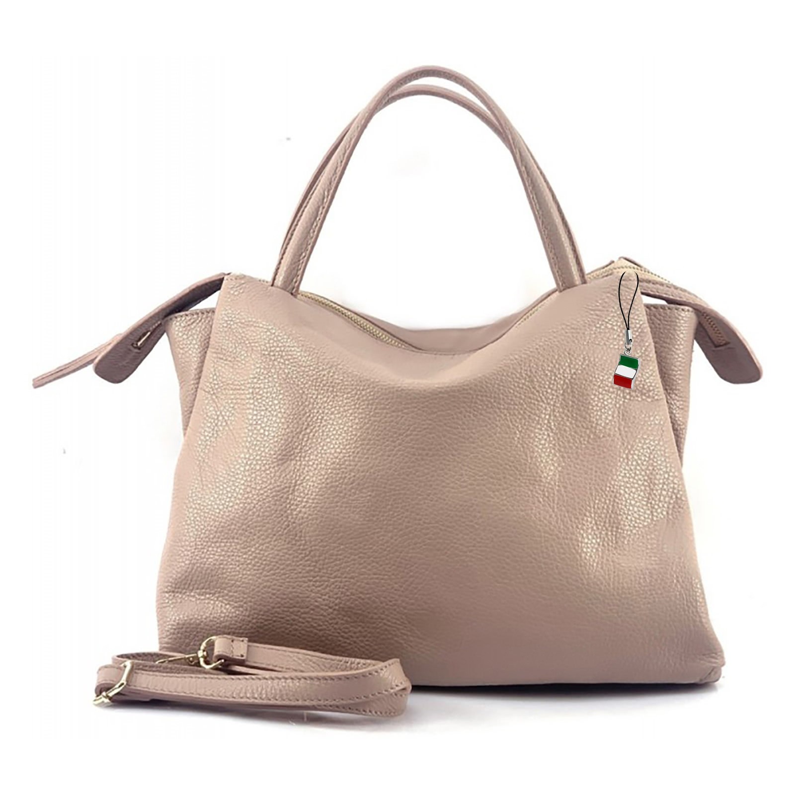 Florence Damen Handtasche Echtleder rosa OTF152A