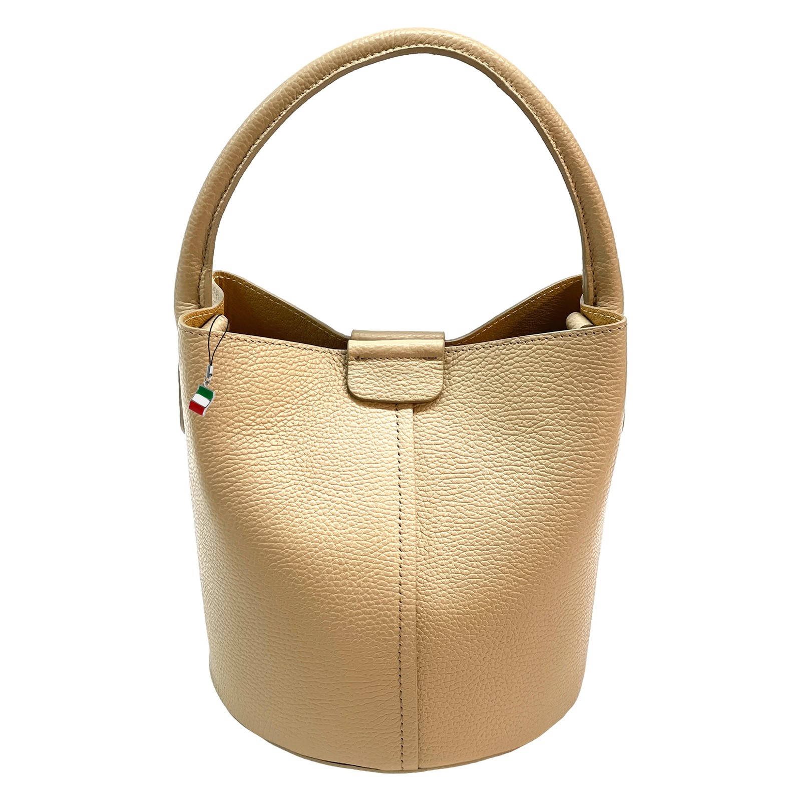 Florence Damen Umhängetasche Leder Tasche taupe OTF169I5