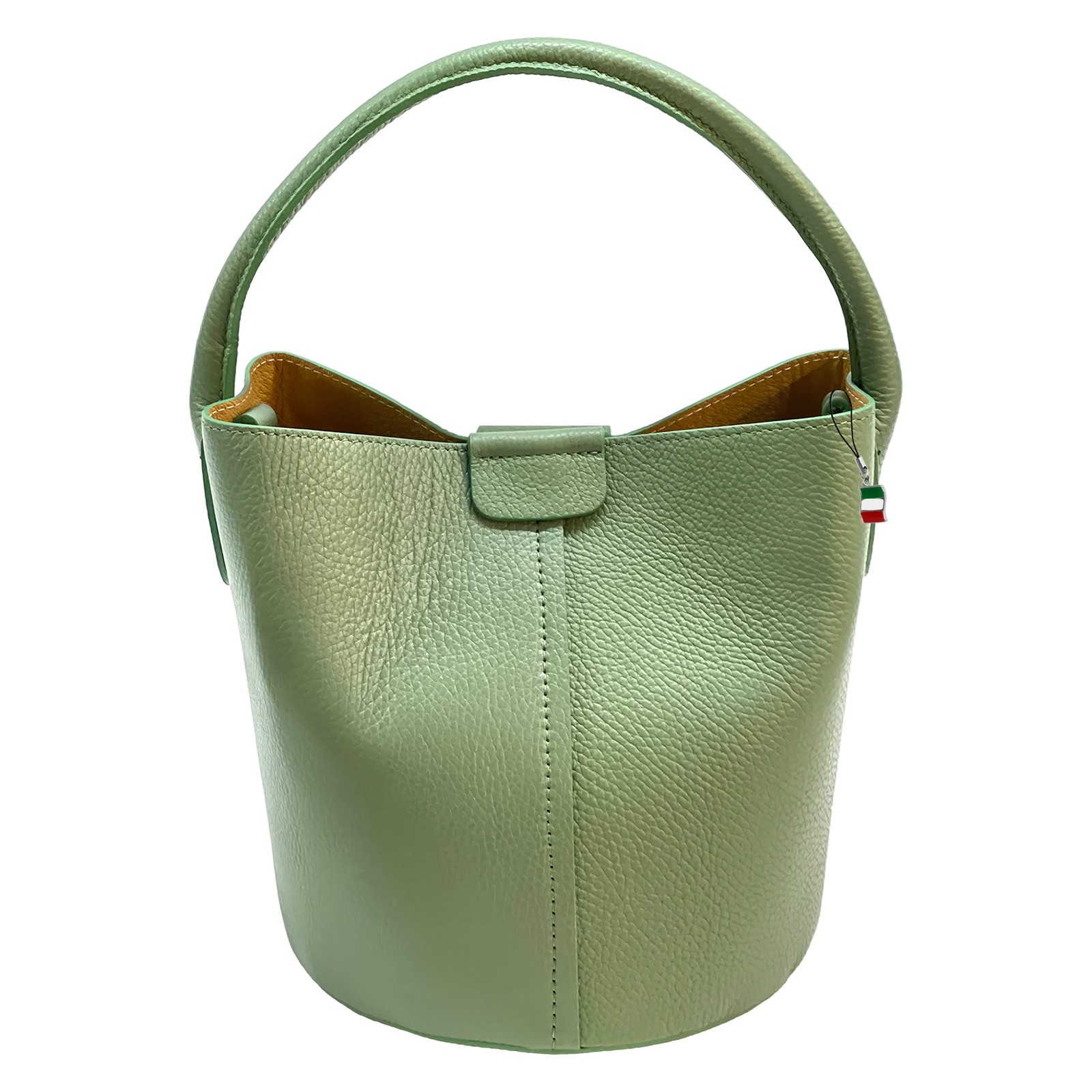 Florence Damen Umhängetasche Leder Tasche hellgrün OTF169L3