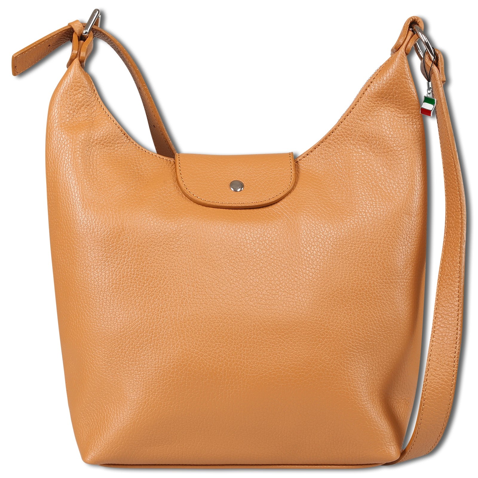 Florence Damen Umhängetasche Leder Tasche tan OTF181C2