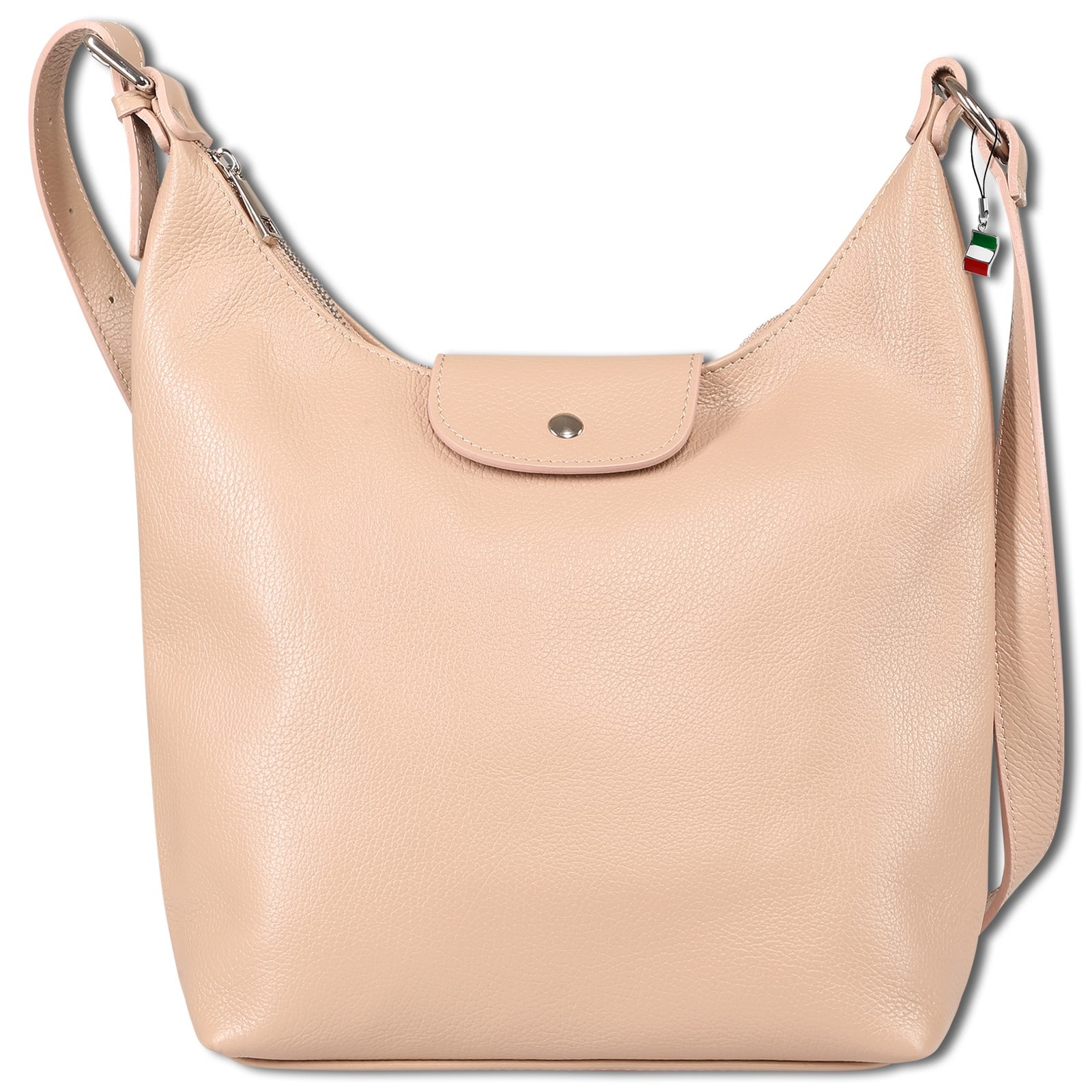 Florence Damen Umhängetasche Leder Tasche altrosa OTF181C5