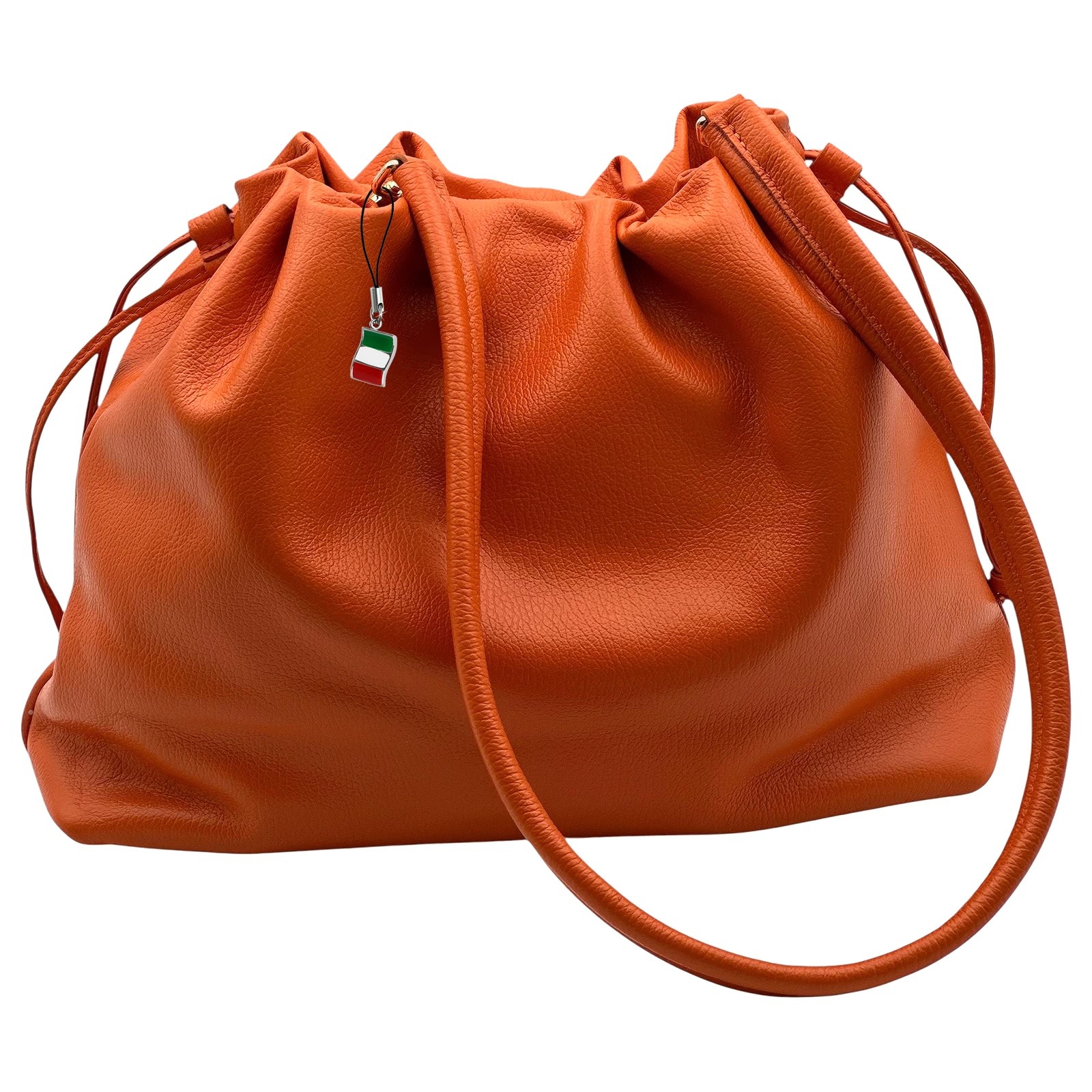 Florence Beuteltasche Echtleder orange Damen Tasche OTF197O3
