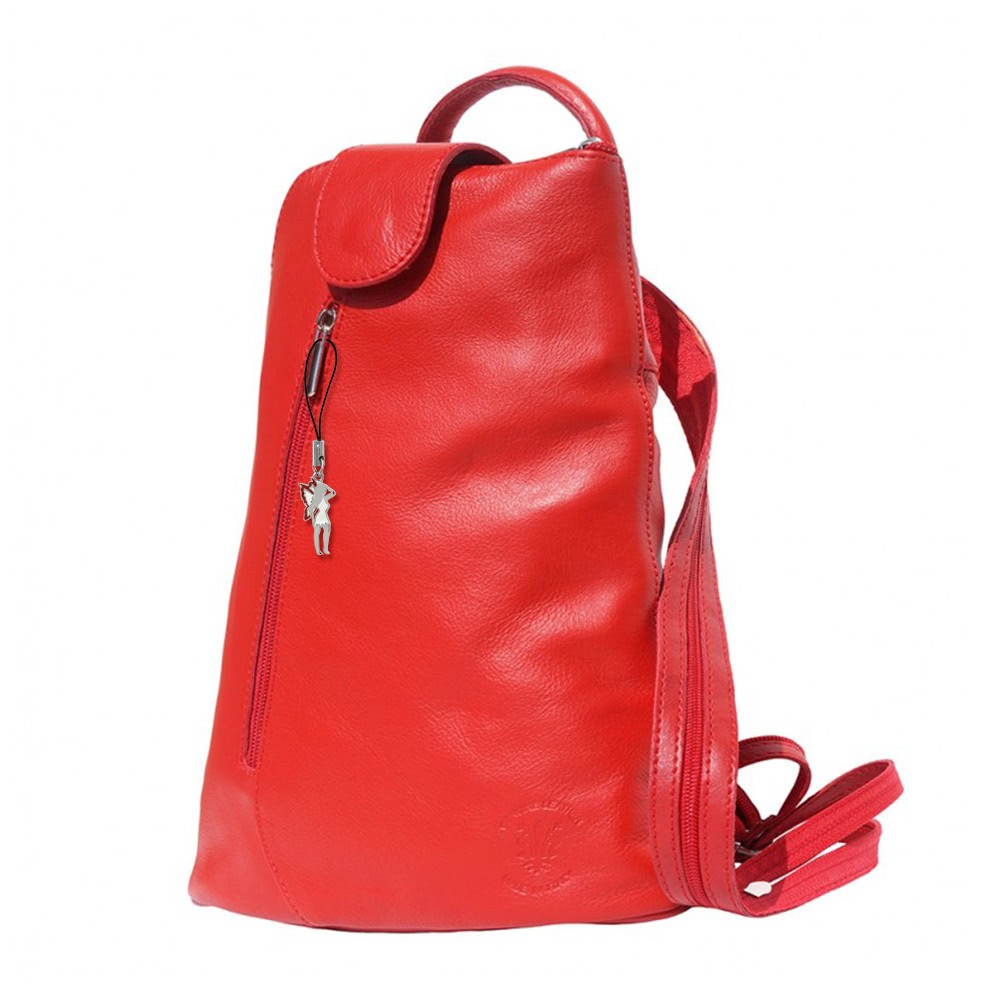 Rucksack Leder rot Damen Rucksacktasche Florence OTF601R
