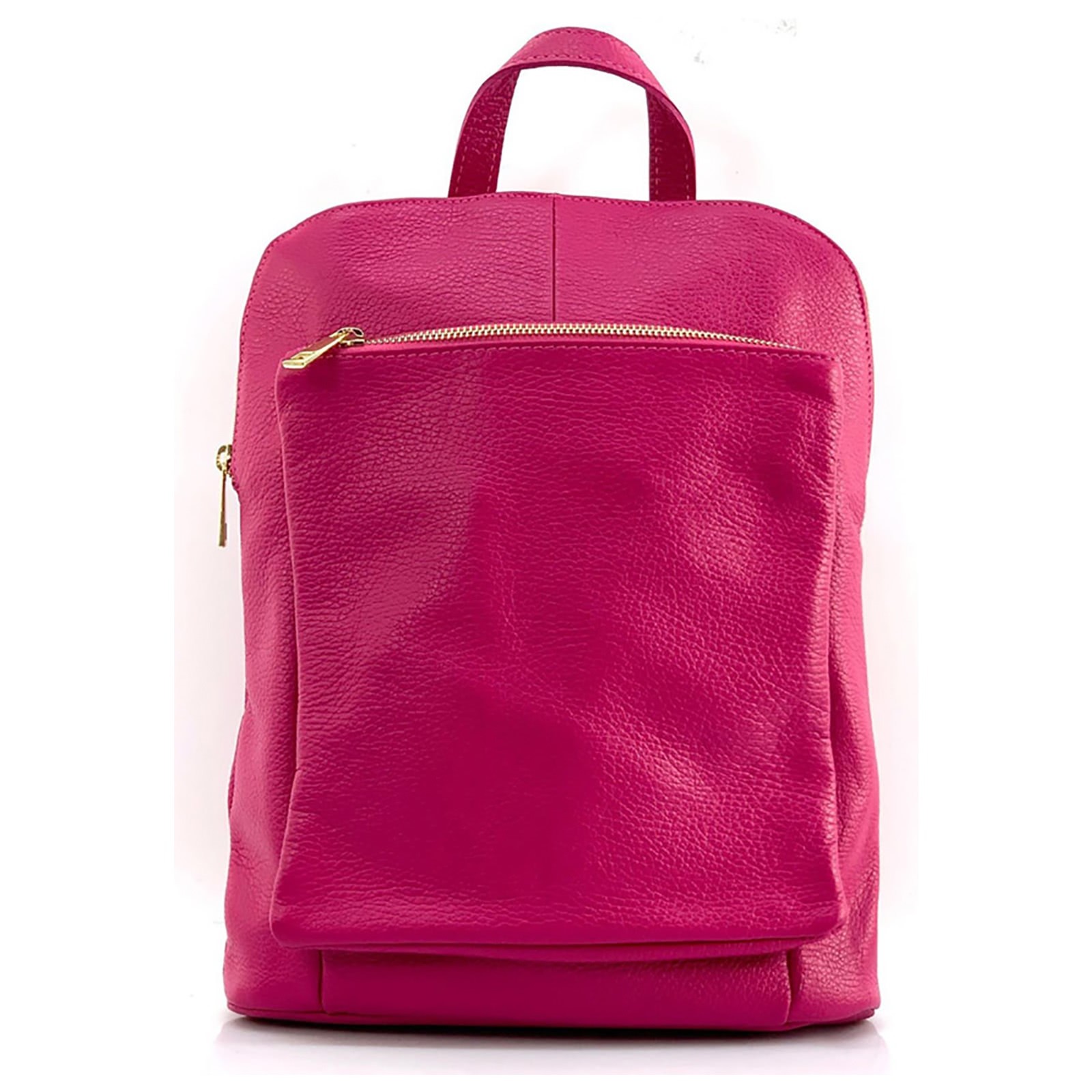 Florence Rucksack Damen Echtleder Cityrucksack fuchsia OTF610P