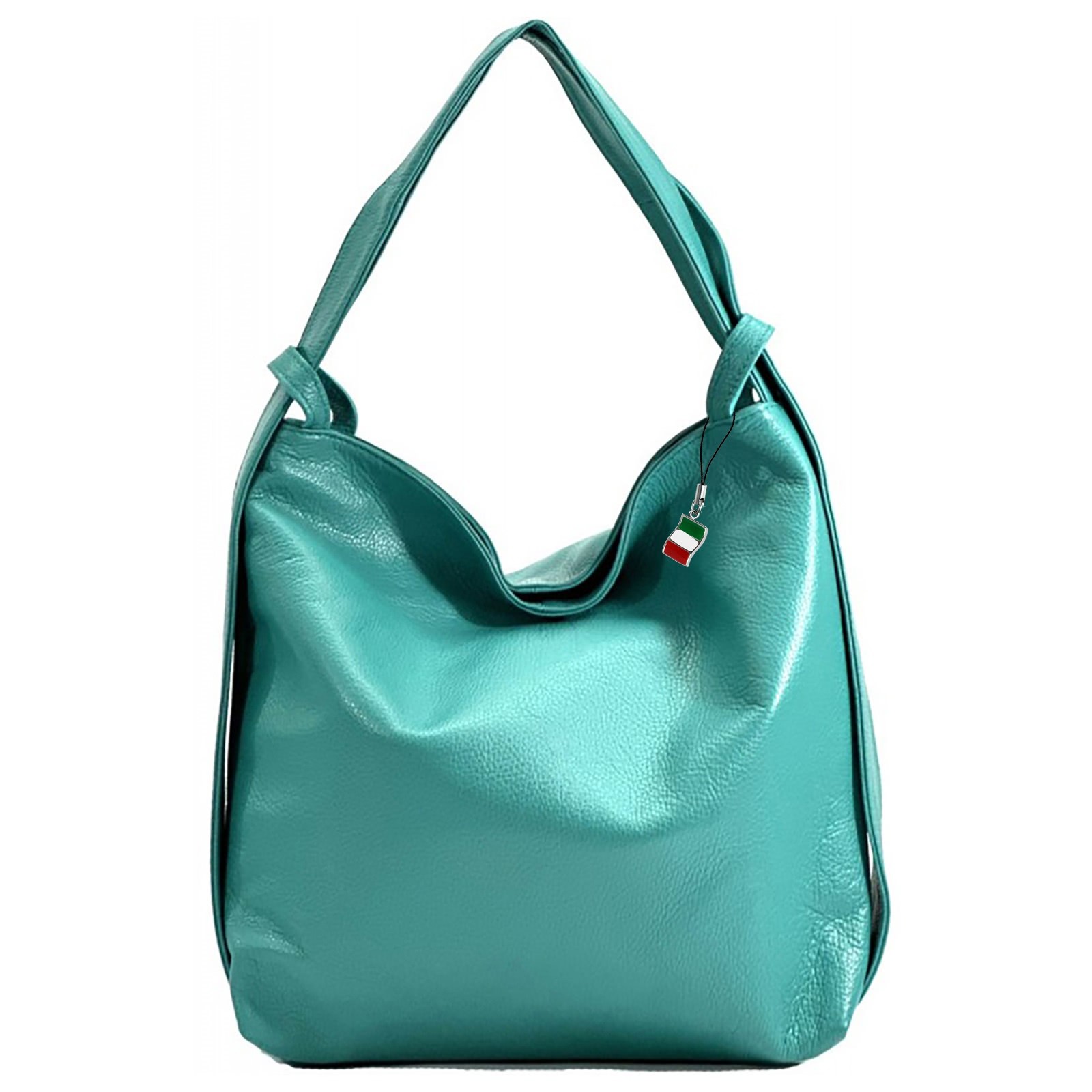 Florence Rucksack Damen Daypack Echtleder türkis OTF611T