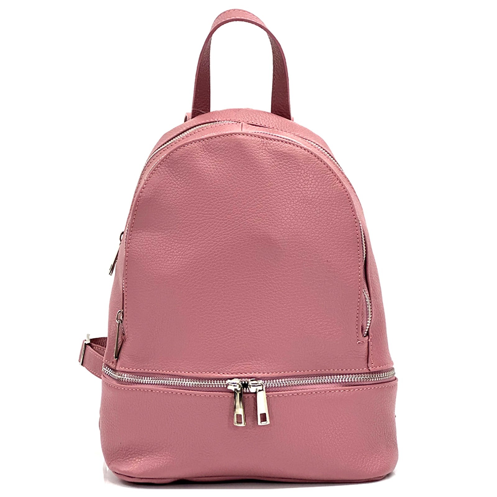 Florence Rucksack Damen Echtleder Cityrucksack rosa OTF612A