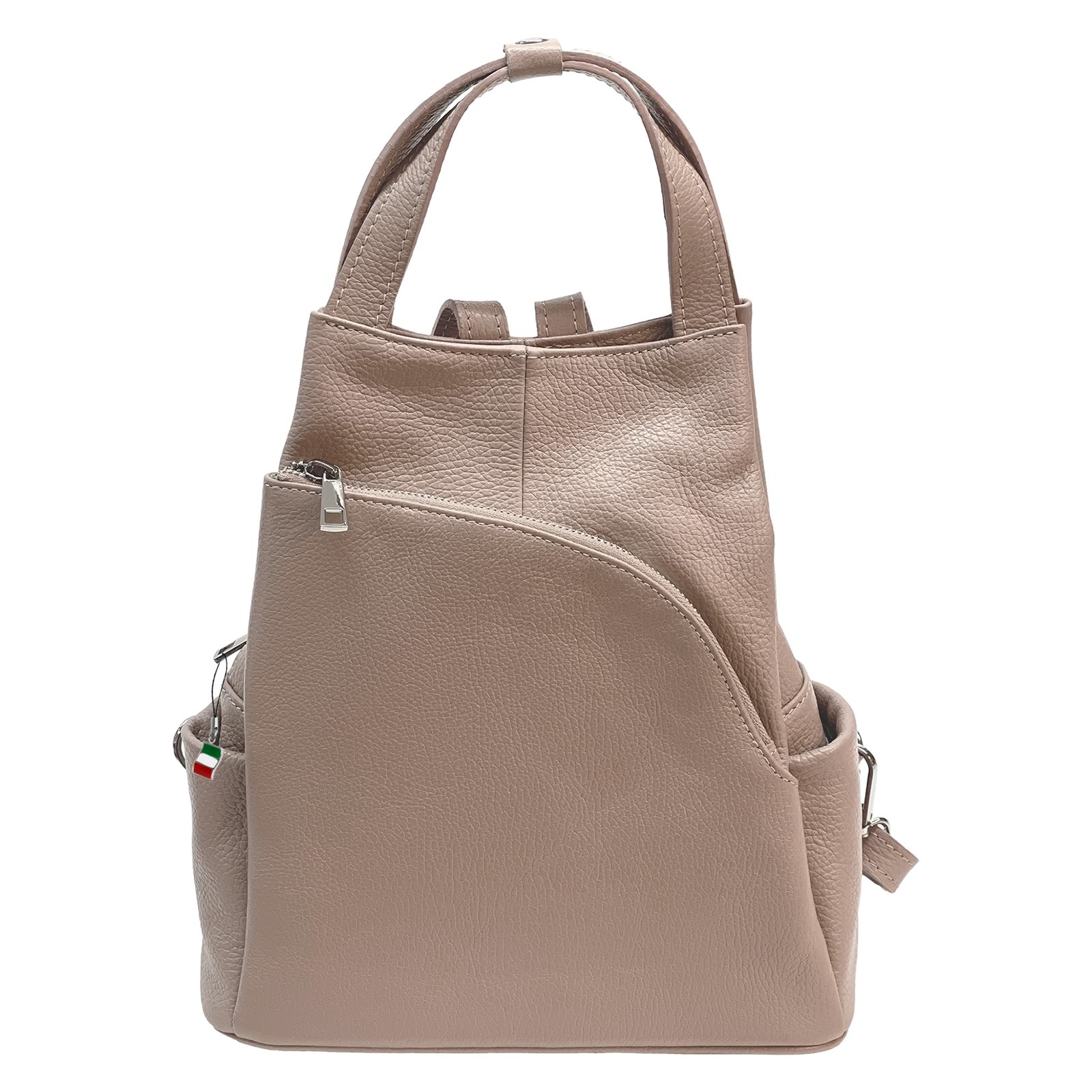 Florence Rucksack Damen Echtleder Cityrucksack rosa OTF613A