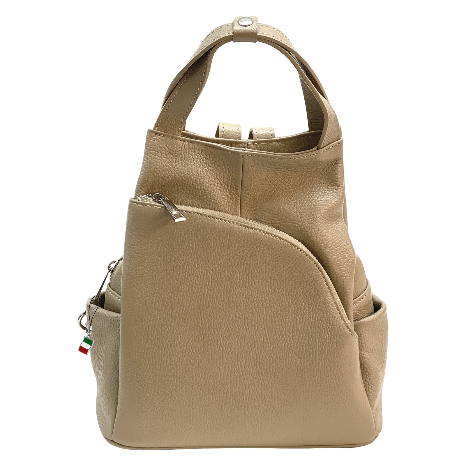 Florence Rucksack Damen Echtleder Cityrucksack taupe OTF613I