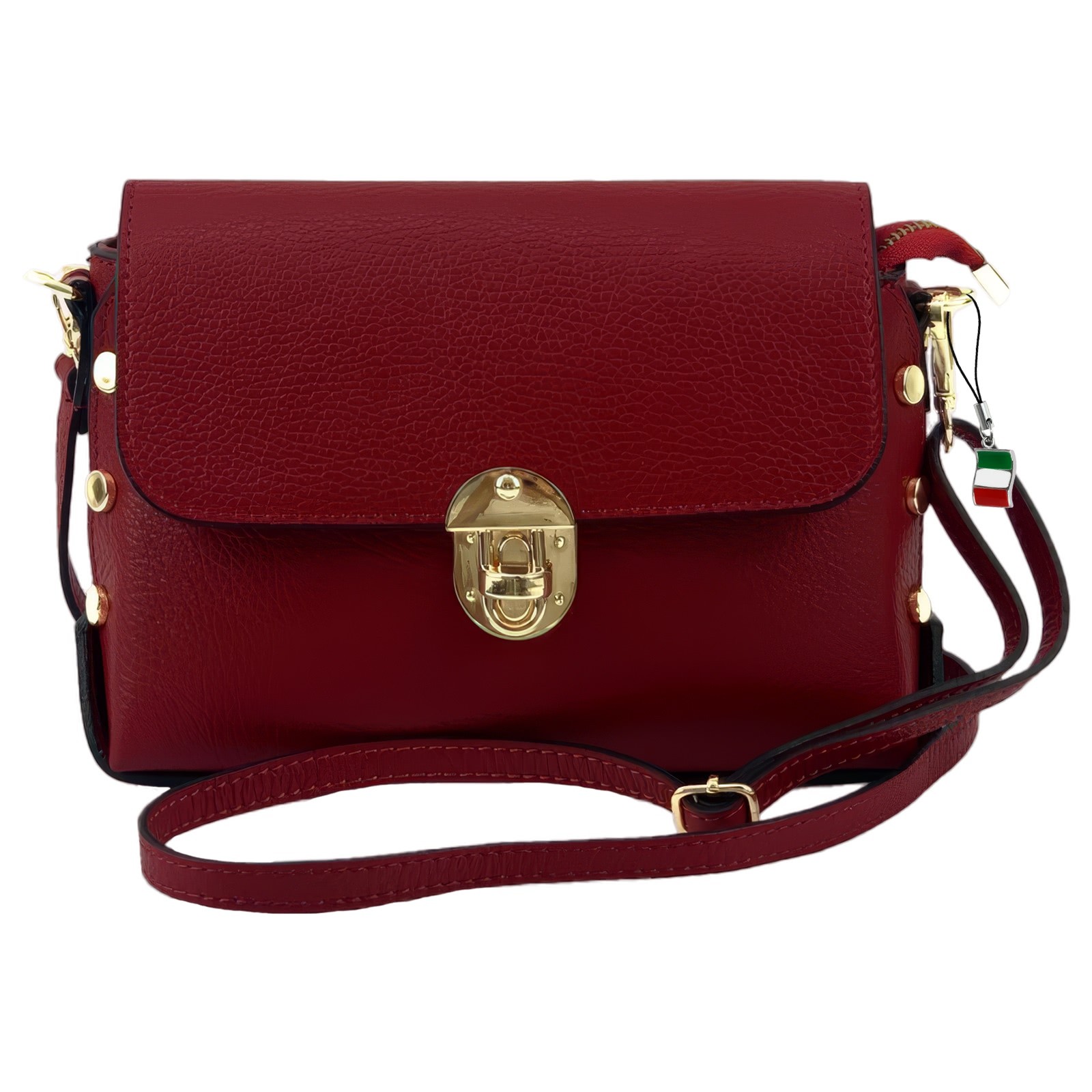 Florence Damen Tasche Echtleder dunkelrot OTF808R