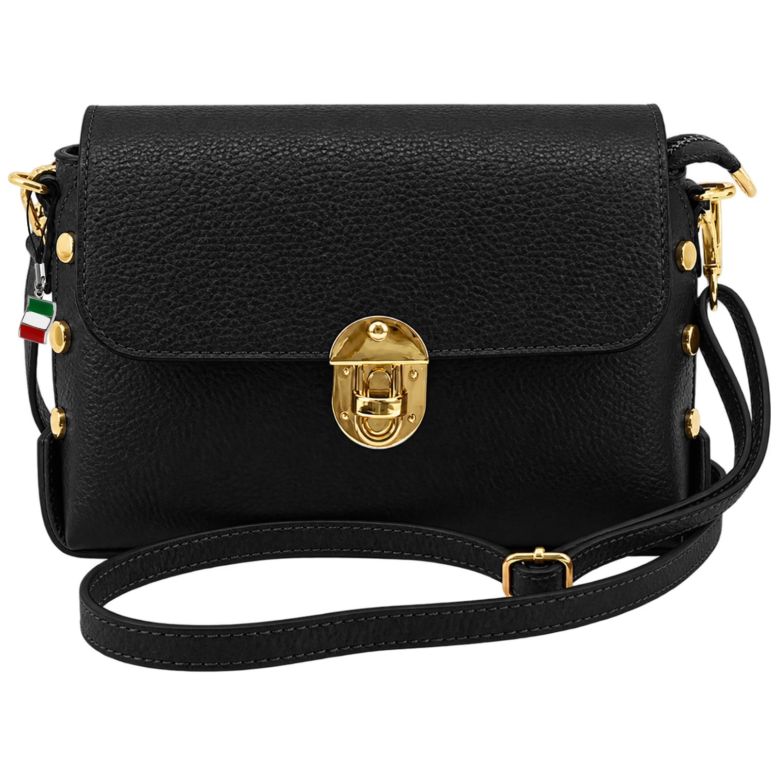 Florence Damen Tasche Echtleder schwarz OTF808S