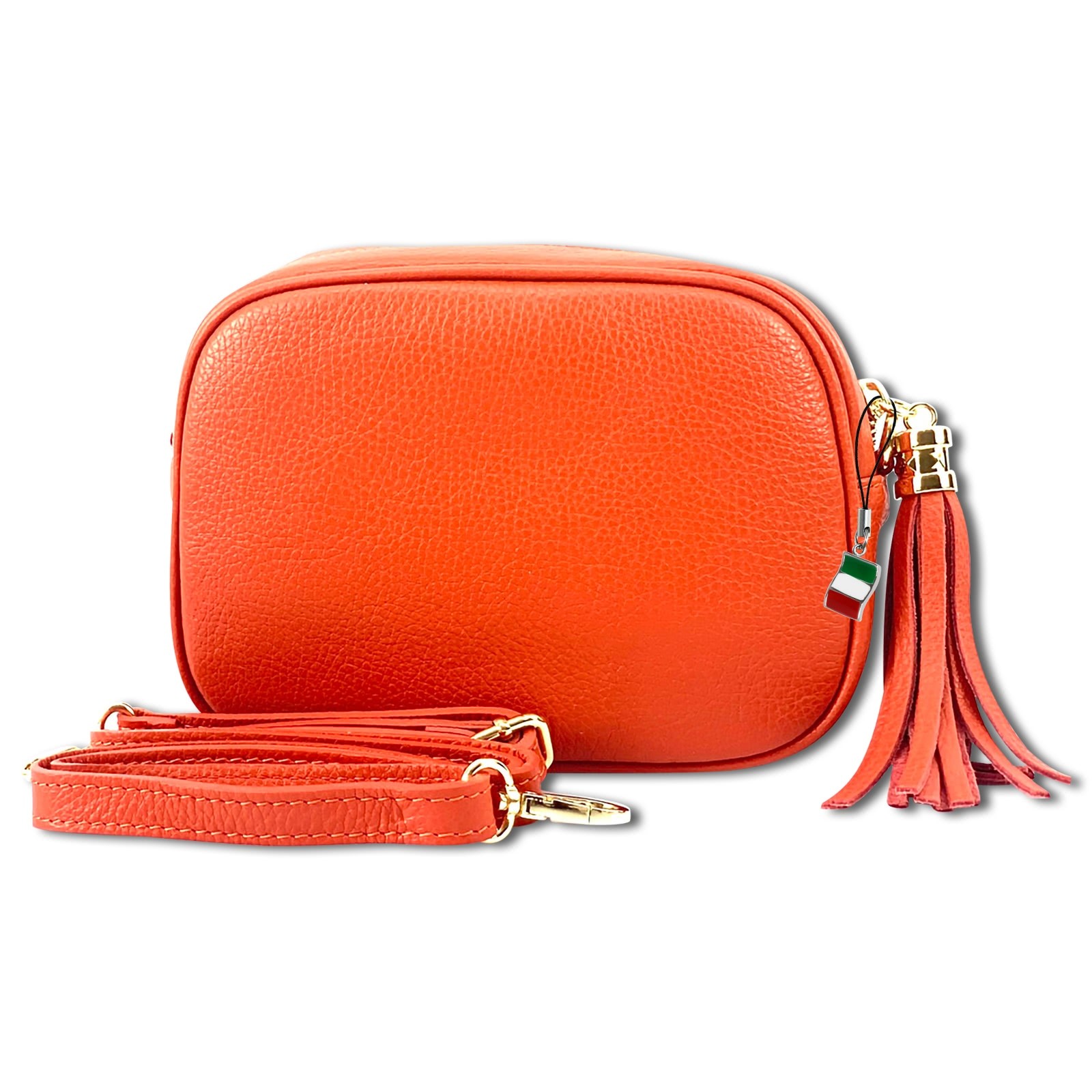 Florence Damen Tasche Echtleder orange OTF811O