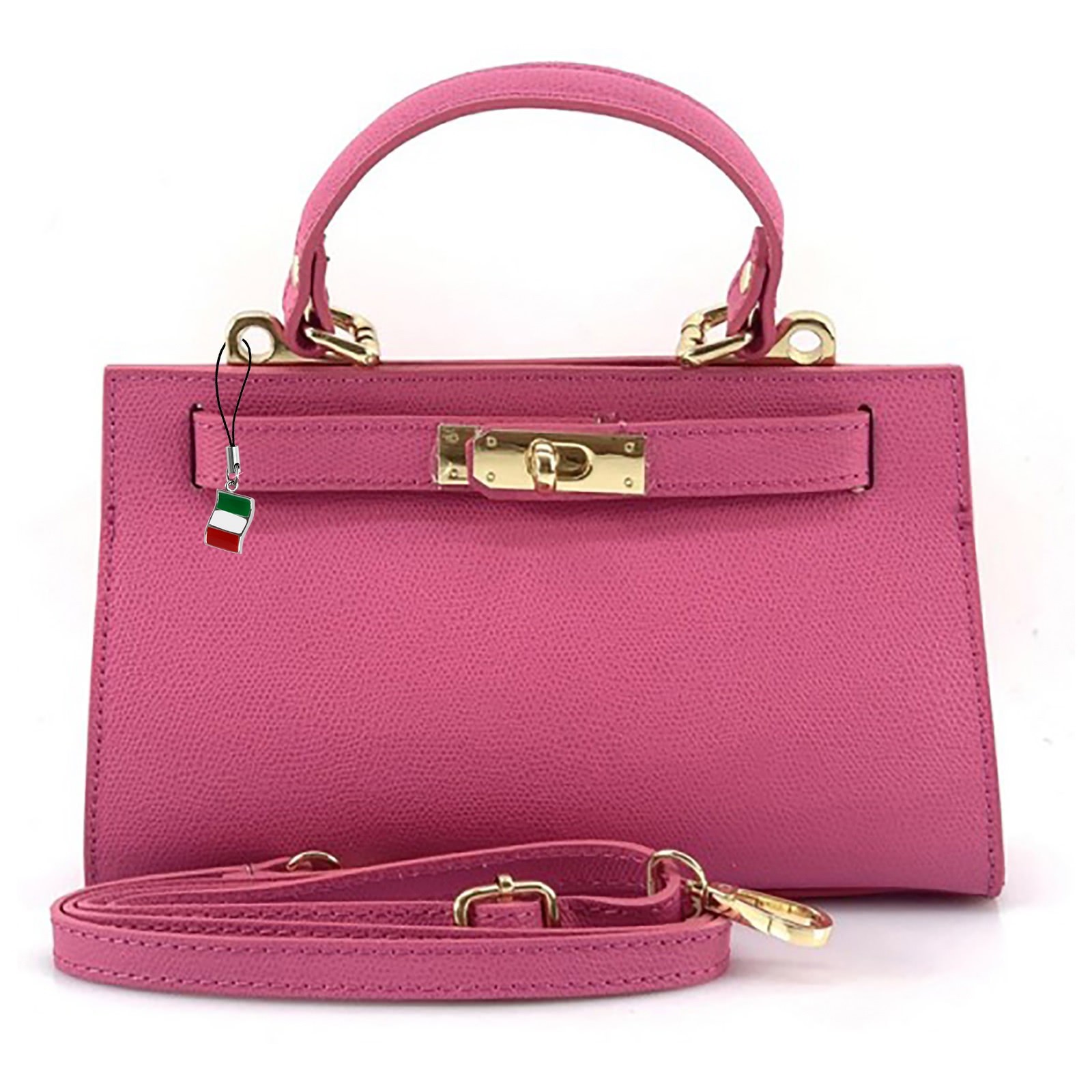 Florence Damen Handtasche Echtleder fuchsia OTF812P
