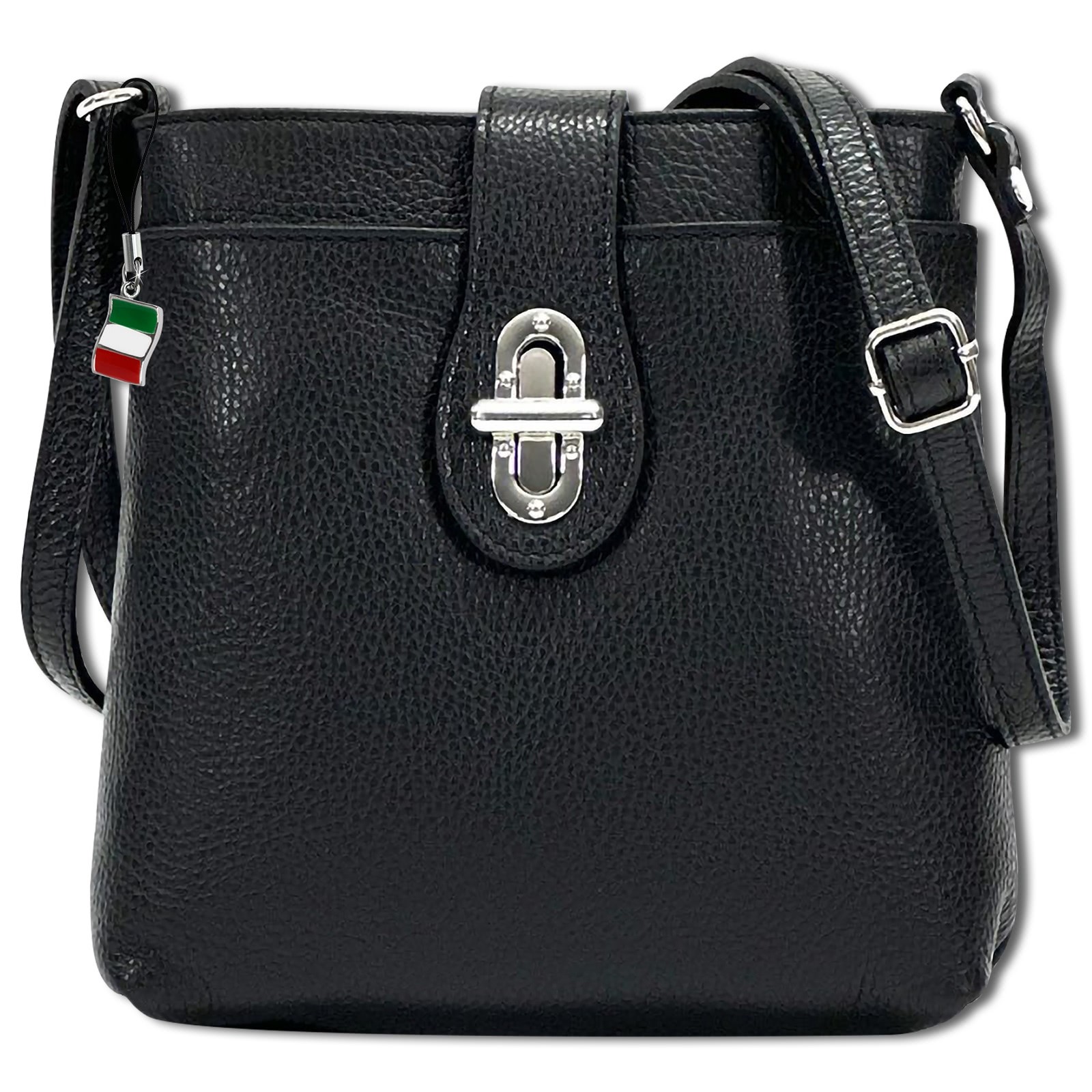 Florence Damen Tasche Echtleder schwarz OTF828S