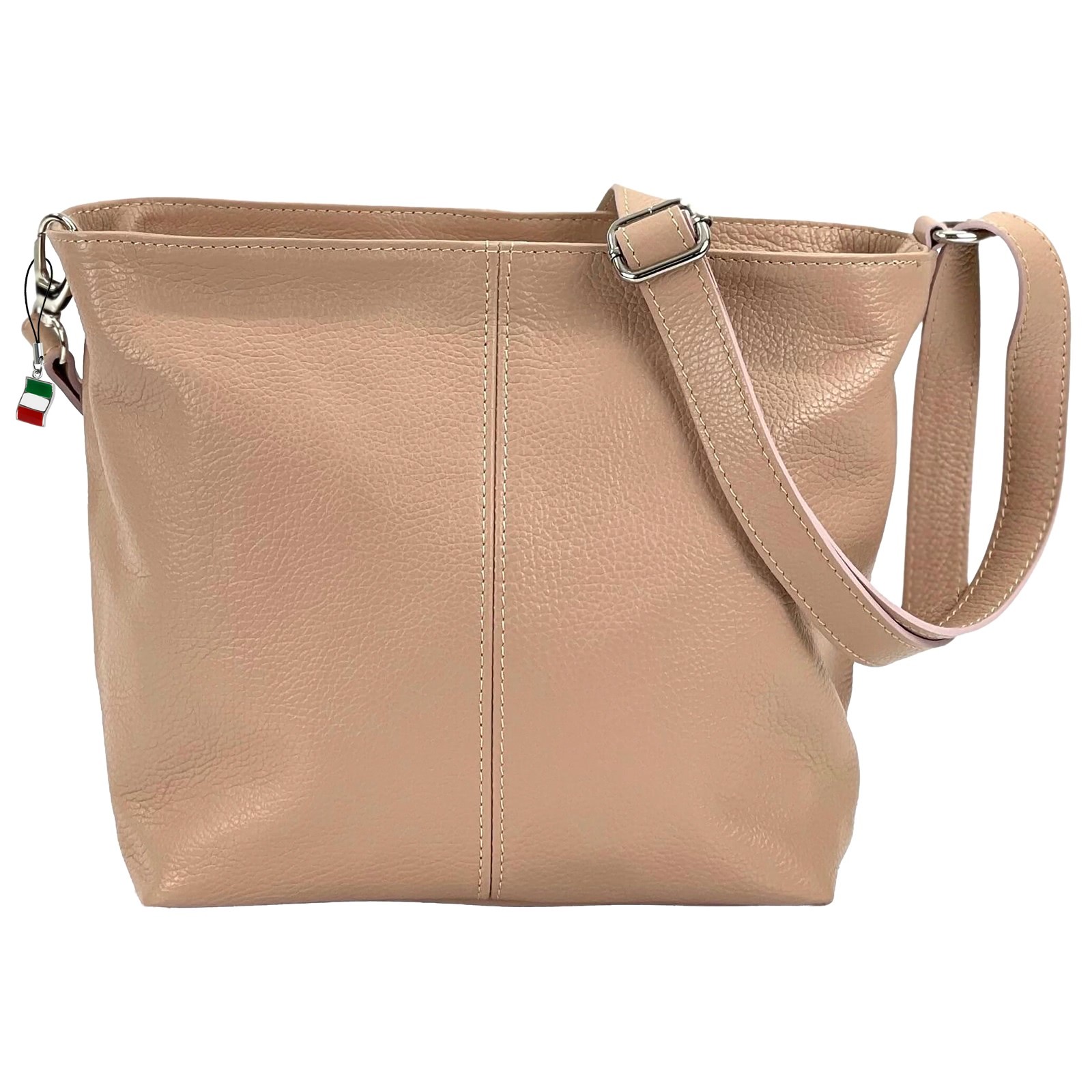 Florence Echtleder Tasche Damen rosa OTF829A