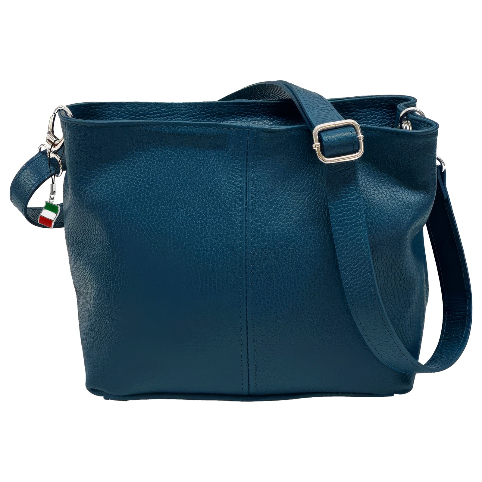 Florence Echtleder Tasche Damen petrolblau OTF829M