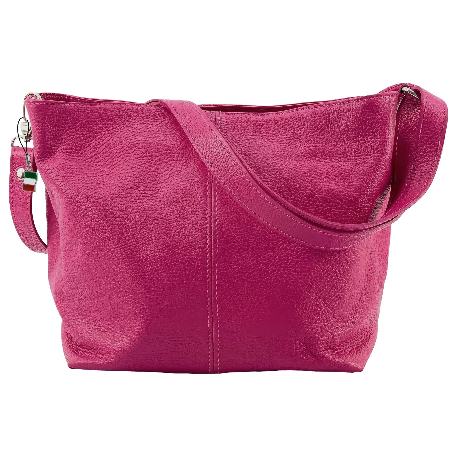 Florence Echtleder Tasche Damen fuchsia OTF829P