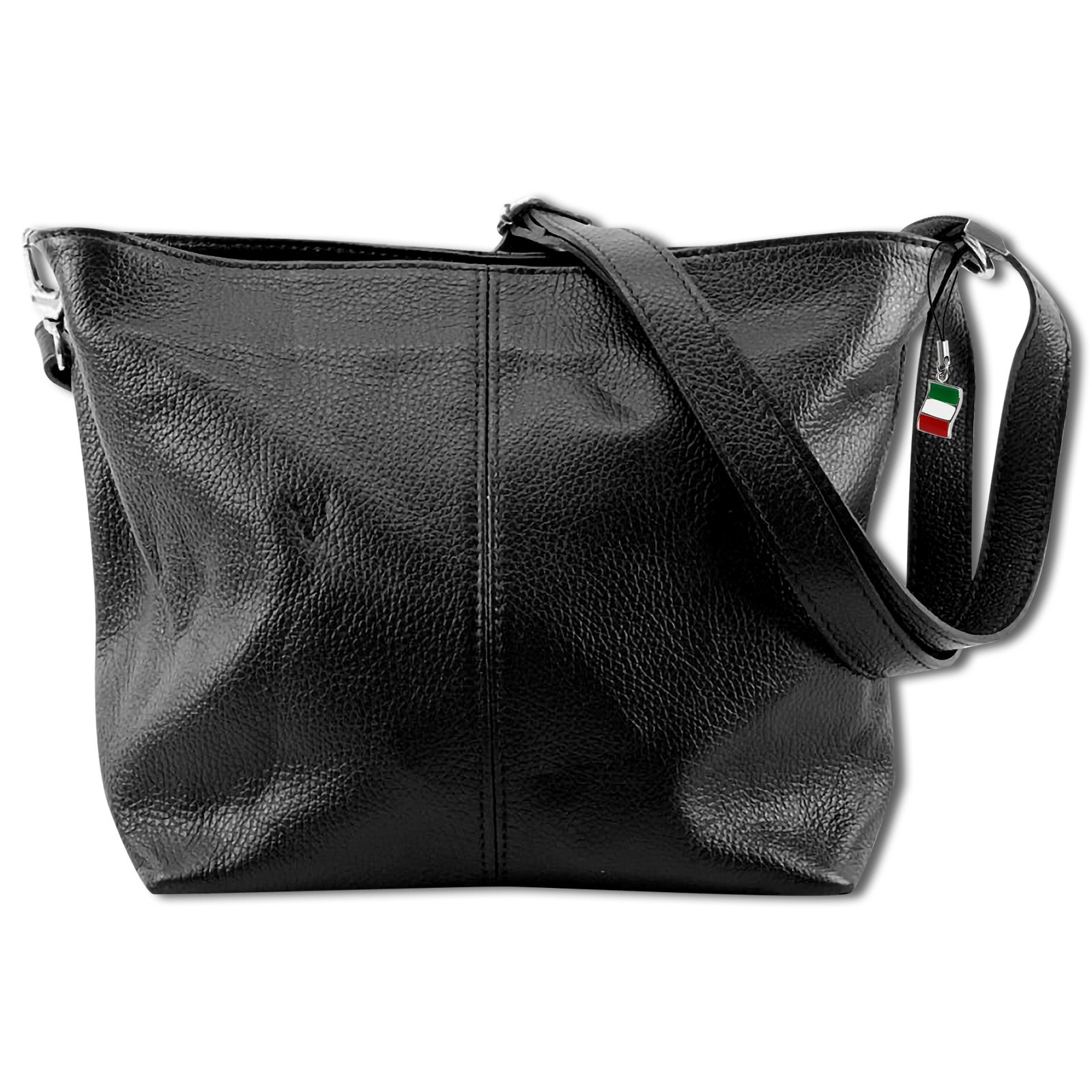 Florence Echtleder Damen schwarz OTF829S