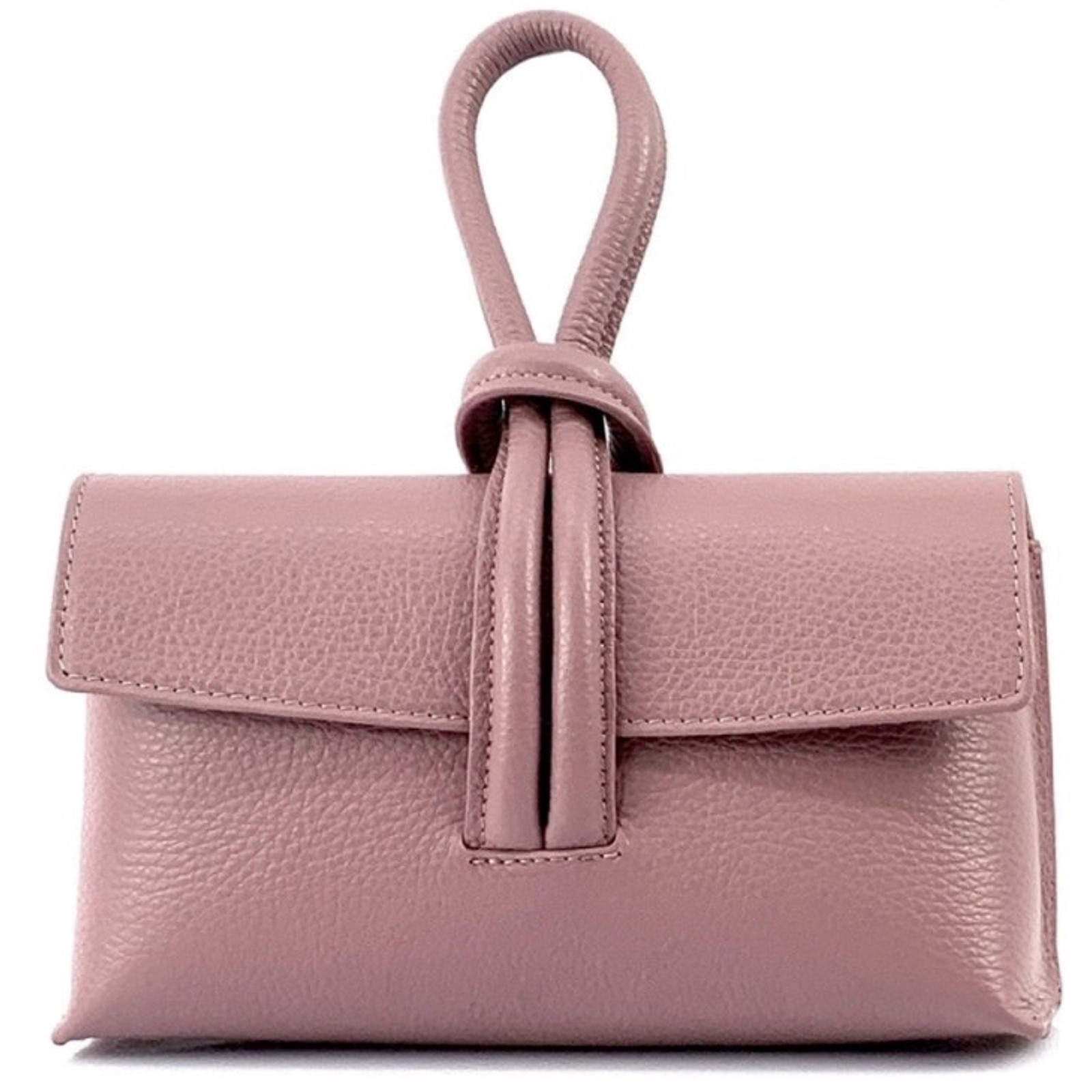 Florence Clutch Echtleder Tasche antik rosa OTF834A