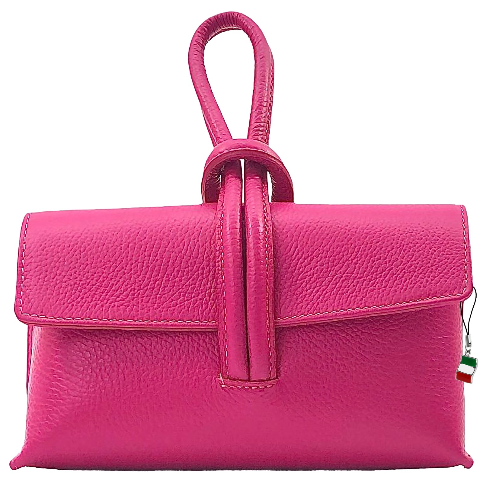 Florence Clutch Echtleder Tasche fuchsia OTF834P
