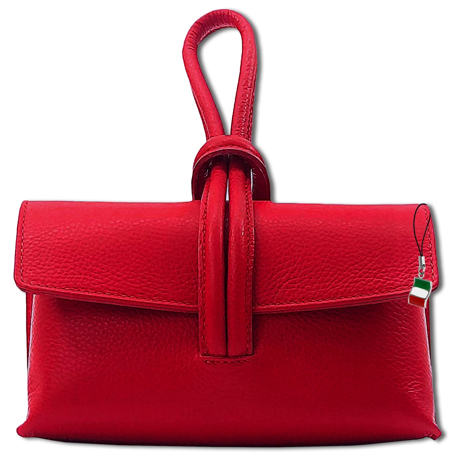 Florence Clutch Echtleder Tasche rot OTF834R