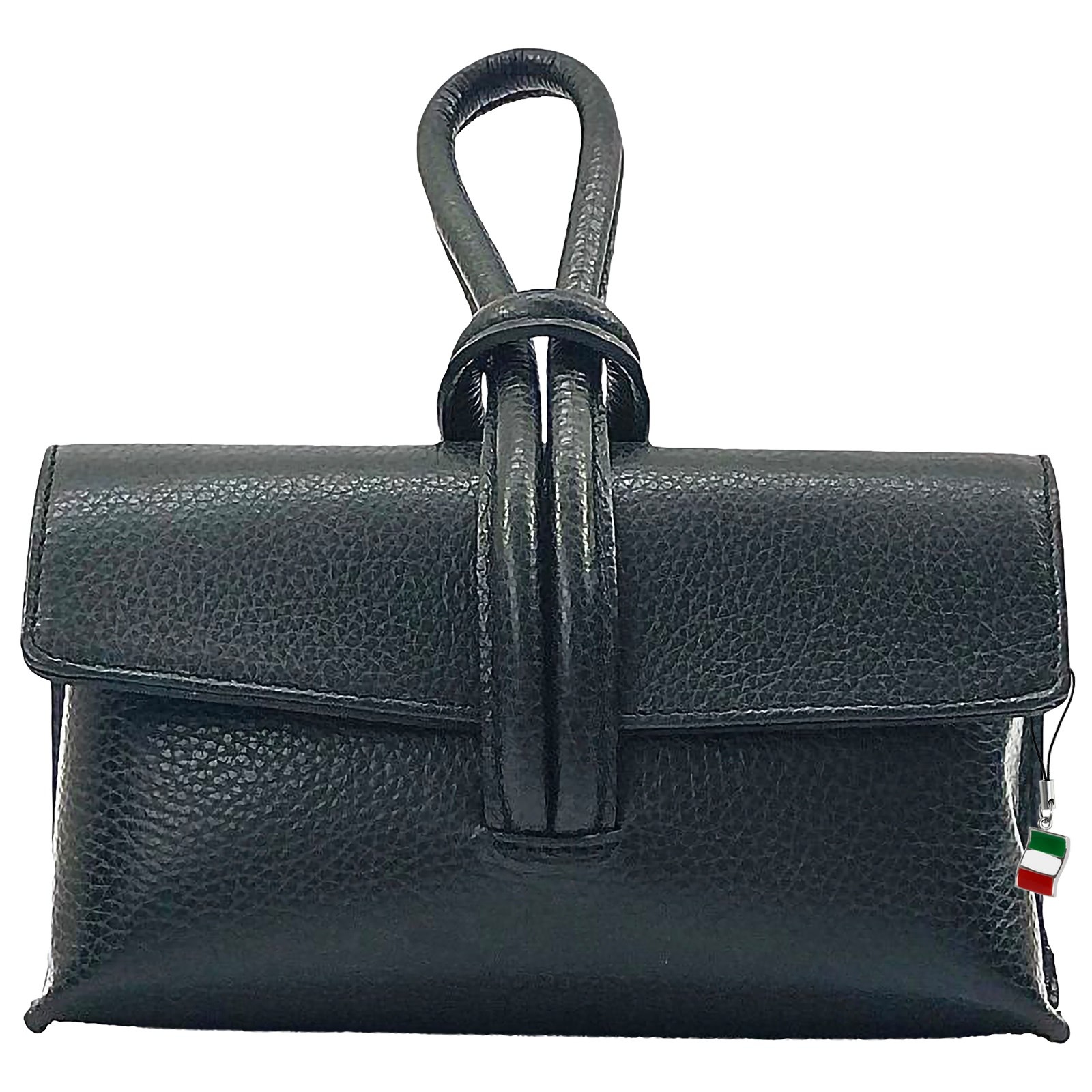Florence Clutch Echtleder Tasche schwarz OTF834S