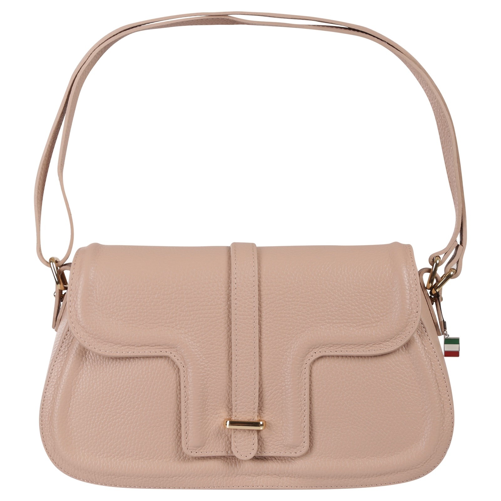 Florence Damen Schultertasche Leder Tasche altrosa OTF850A1