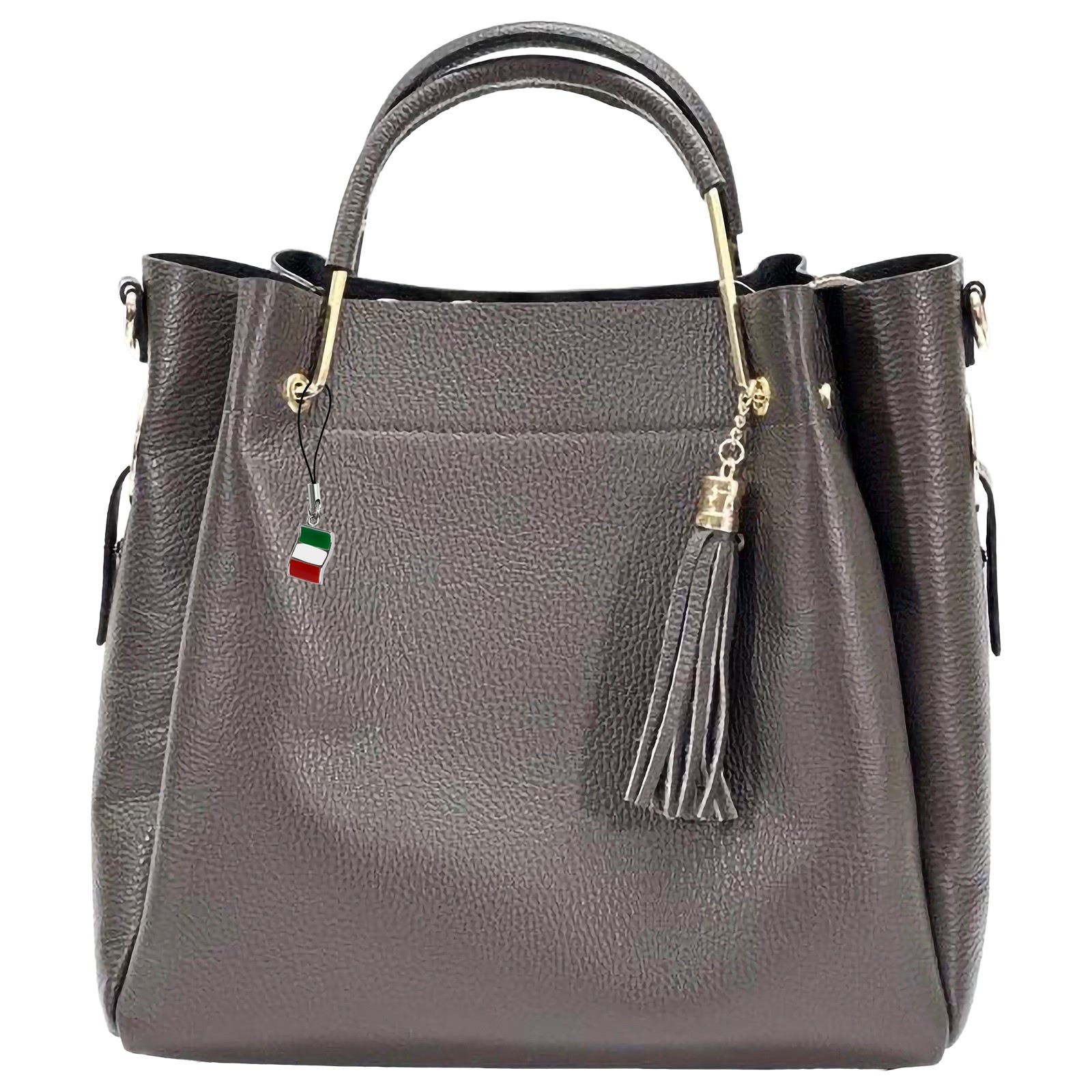 Florence Damen Handtasche Echtleder braun OTF857N5