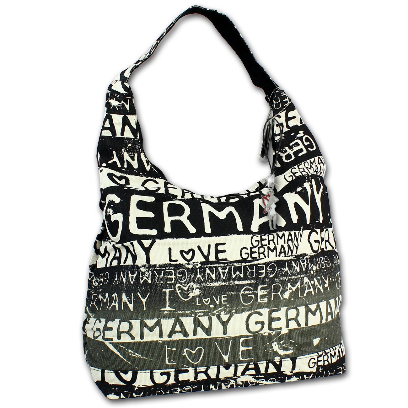 Robin Ruth Baumwolle schwarz/beige Große OTG2072S
