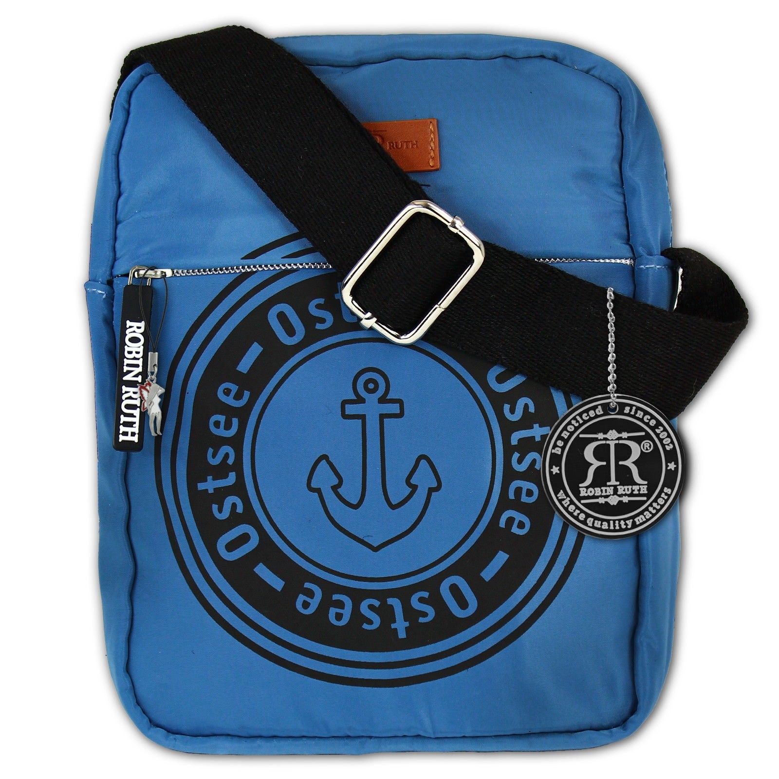 Robin Ruth Ostsee Umhängetasche Handtasche Polyester blau Anker OTG2105B